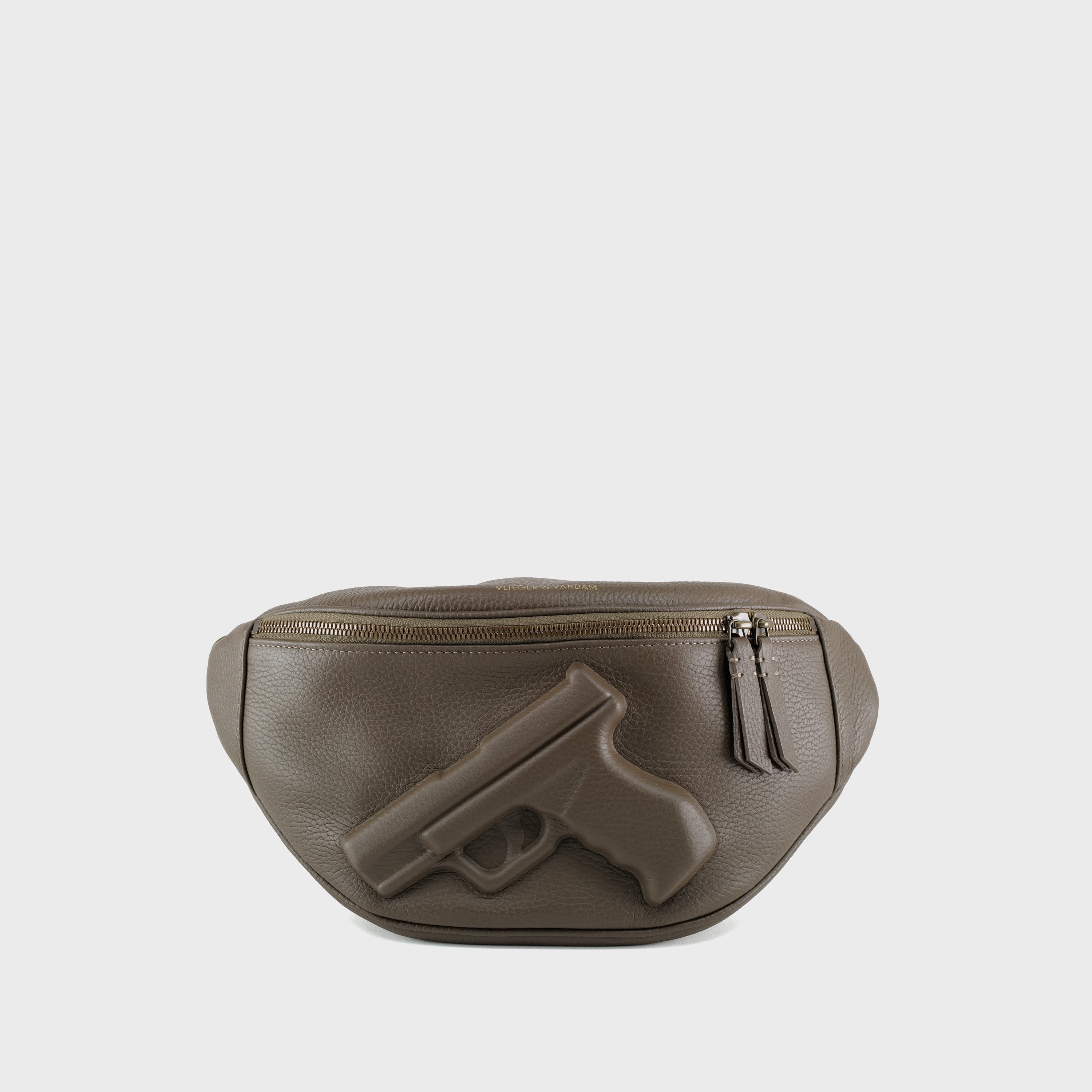 Belt Bag Gun in Deep Taupe
