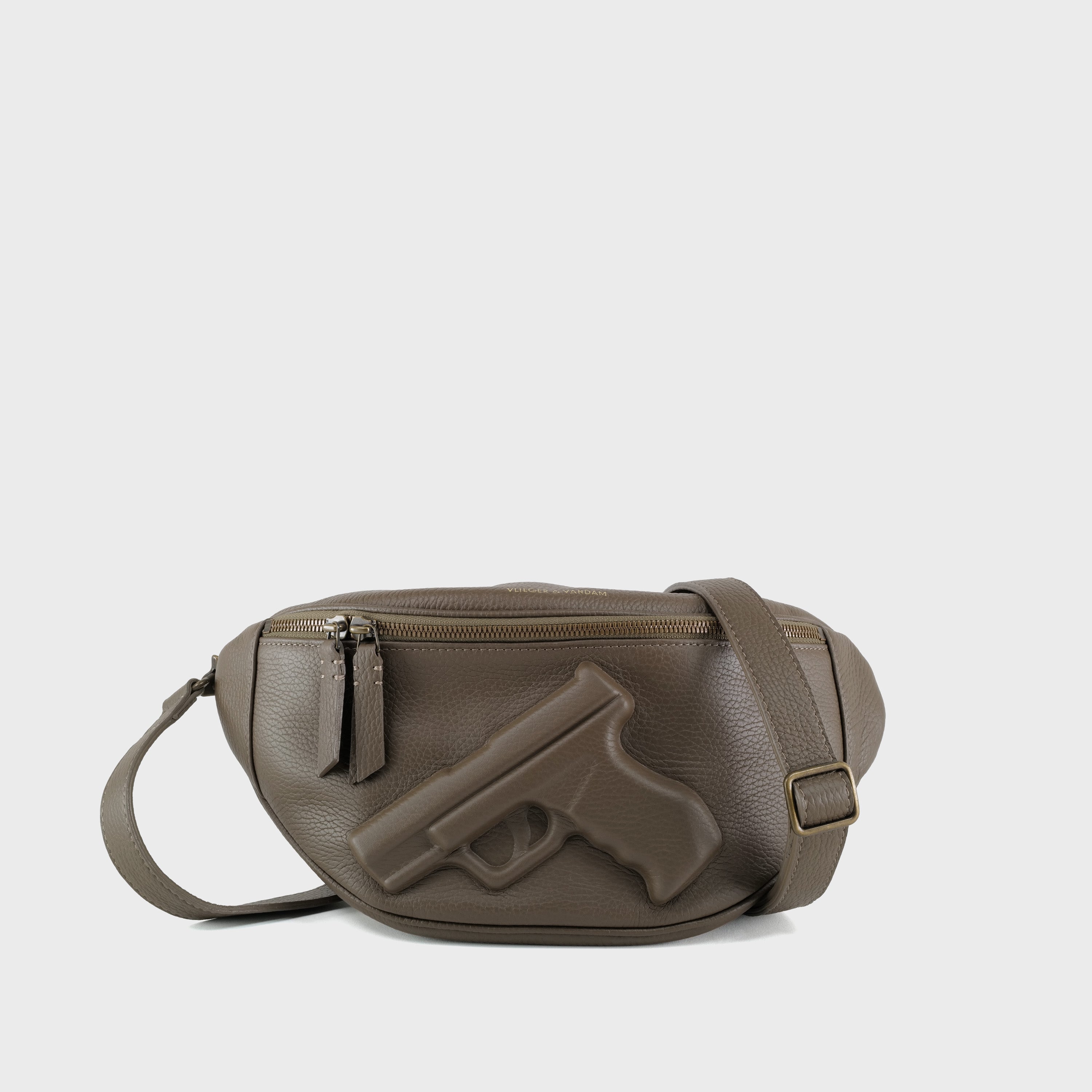 Belt Bag Gun in Deep Taupe