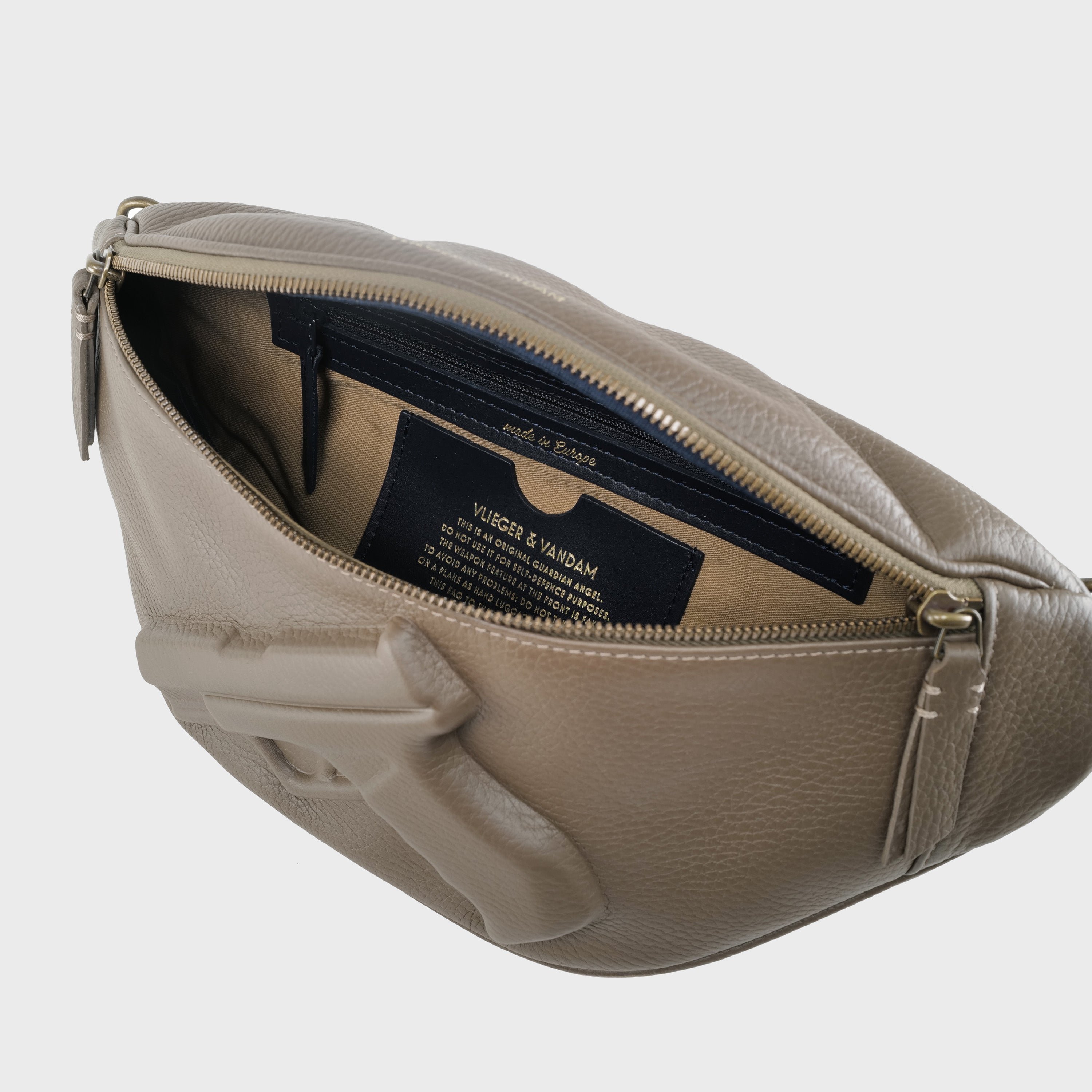 Belt Bag Gun in Deep Taupe
