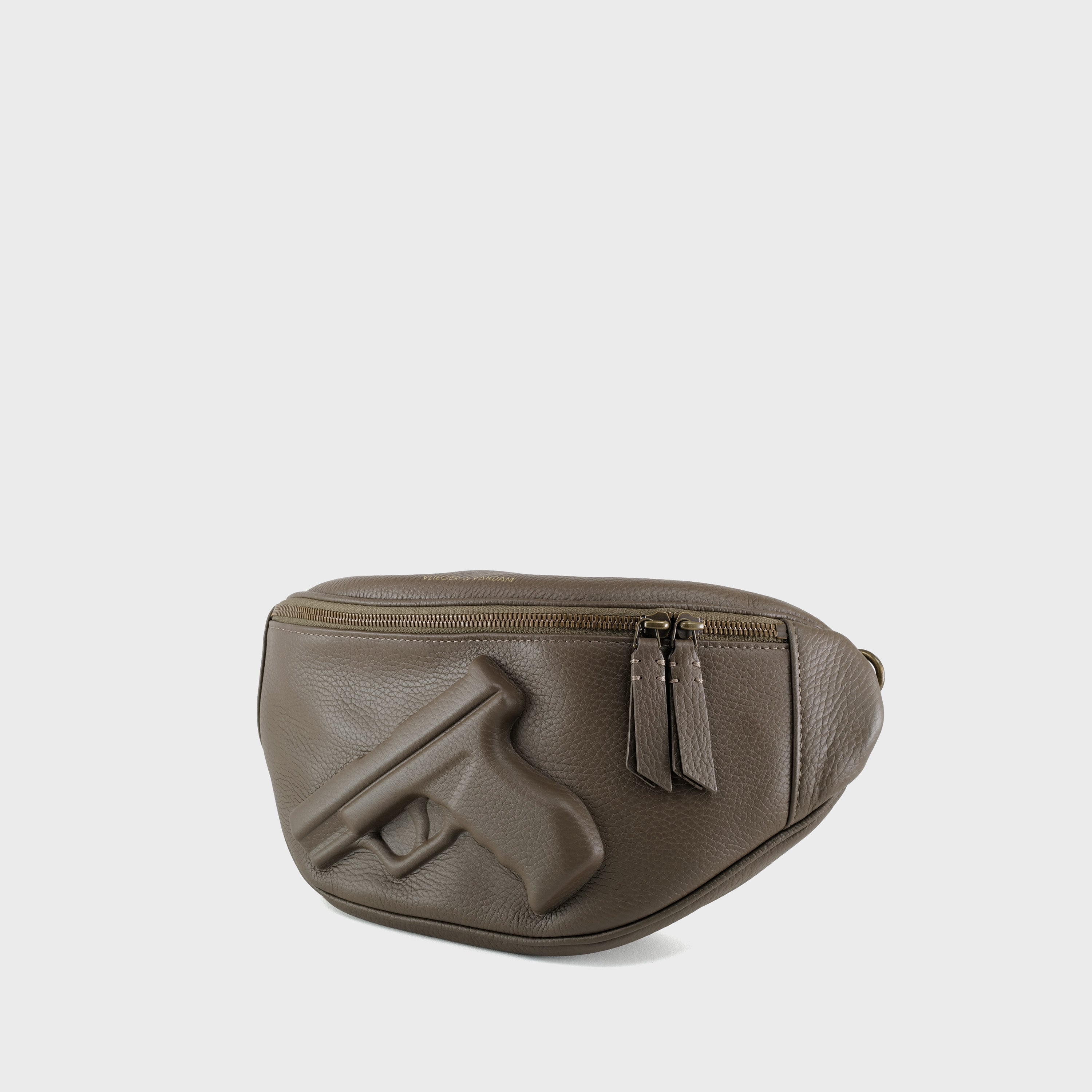 Belt Bag Gun in Deep Taupe