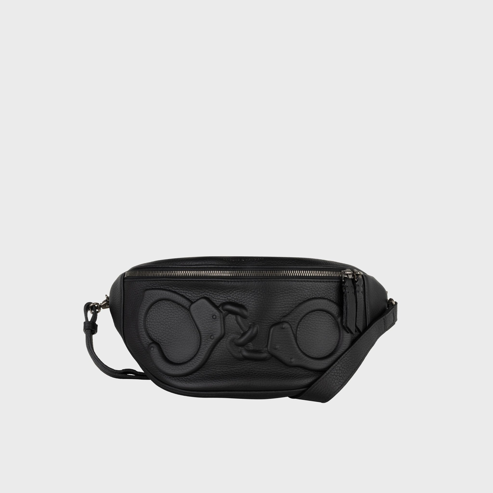 Belt Bag Handcuffs in Black | Vlieger & Vandam