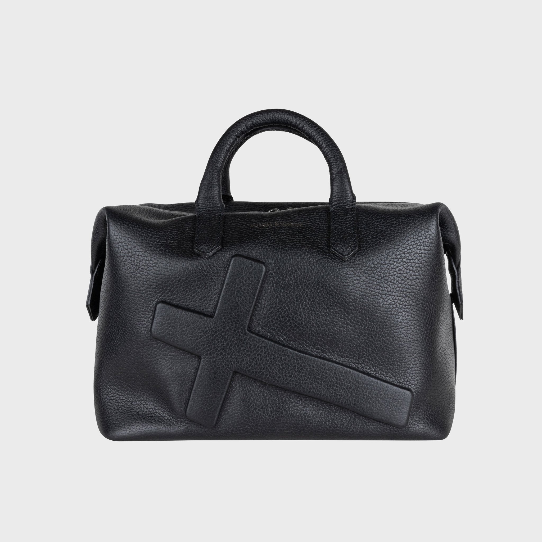 バッグ SHIMARIKEN SeasarBag leather Black Crucifix Day Tripper | Vlieger & Vandam