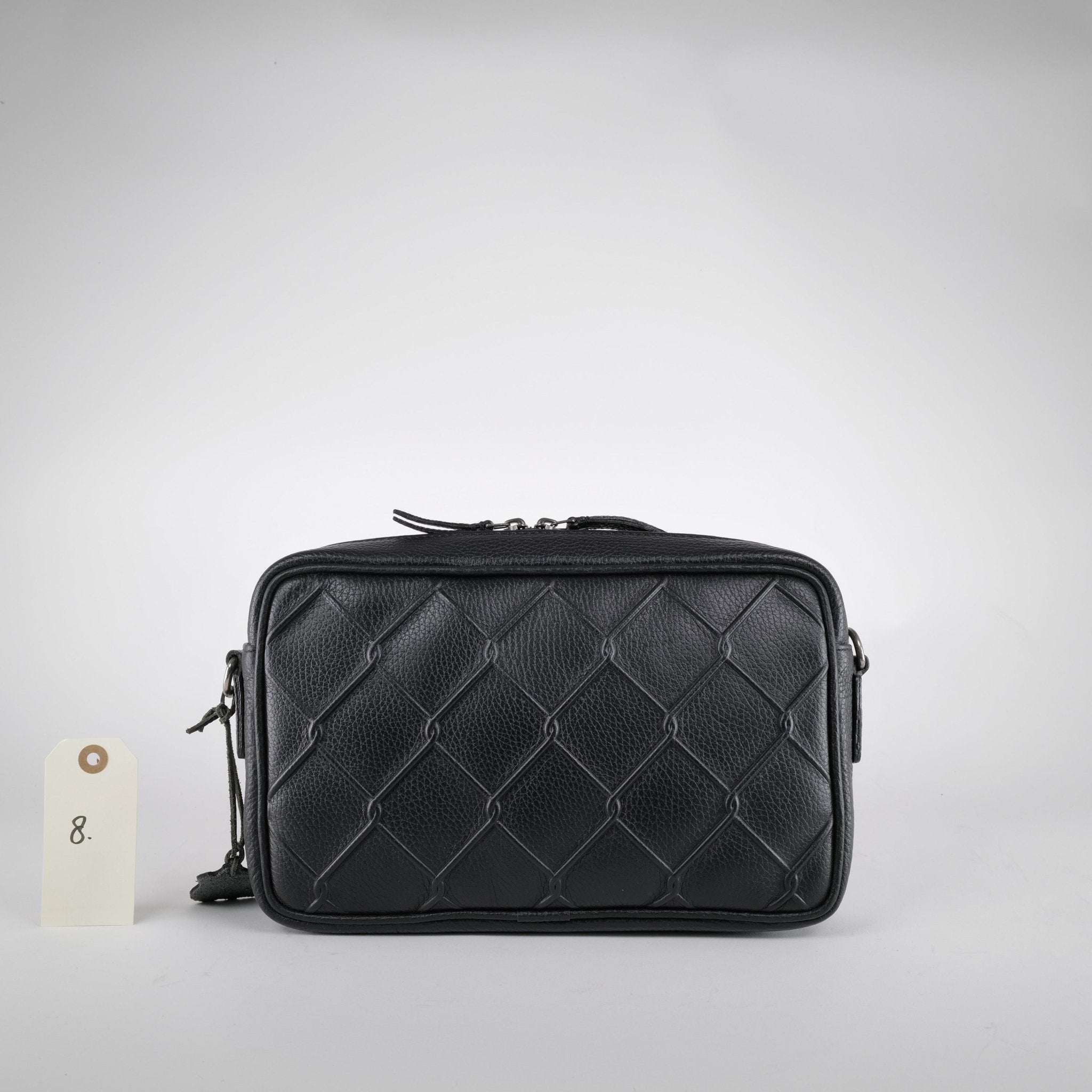 08 Messenger Bag Fence Black - SLIGHT SECOND - Vlieger & Vandam