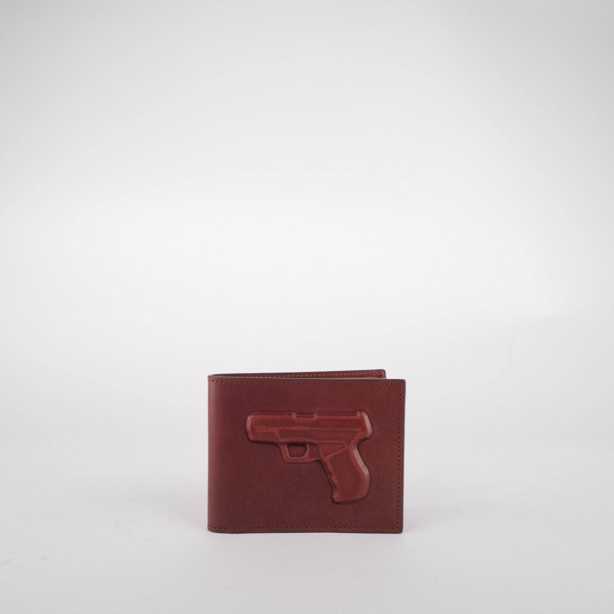 Billfold Gun Maroon - SLIGHT SECOND - Vlieger & Vandam