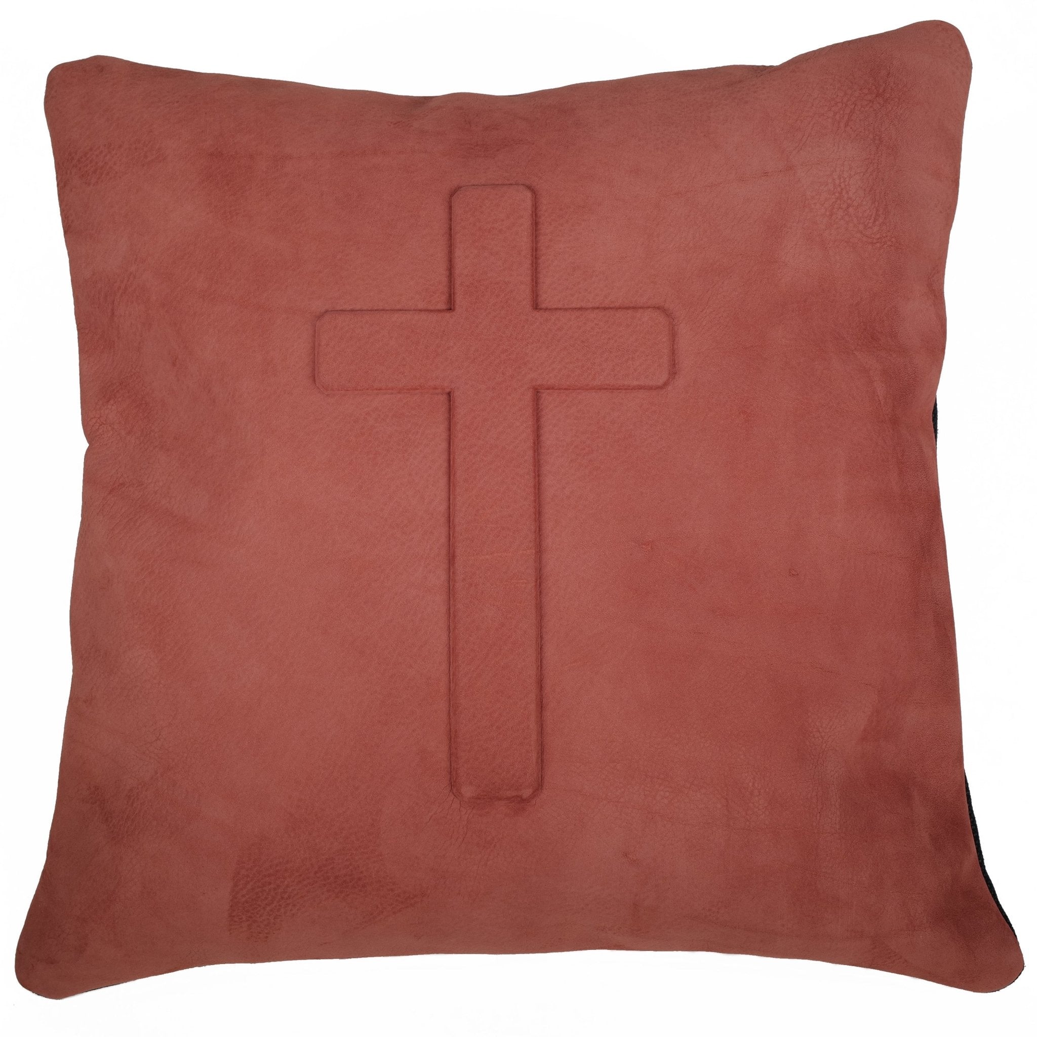 Cushion Crucifix in Tuscan Red - Vlieger & Vandam