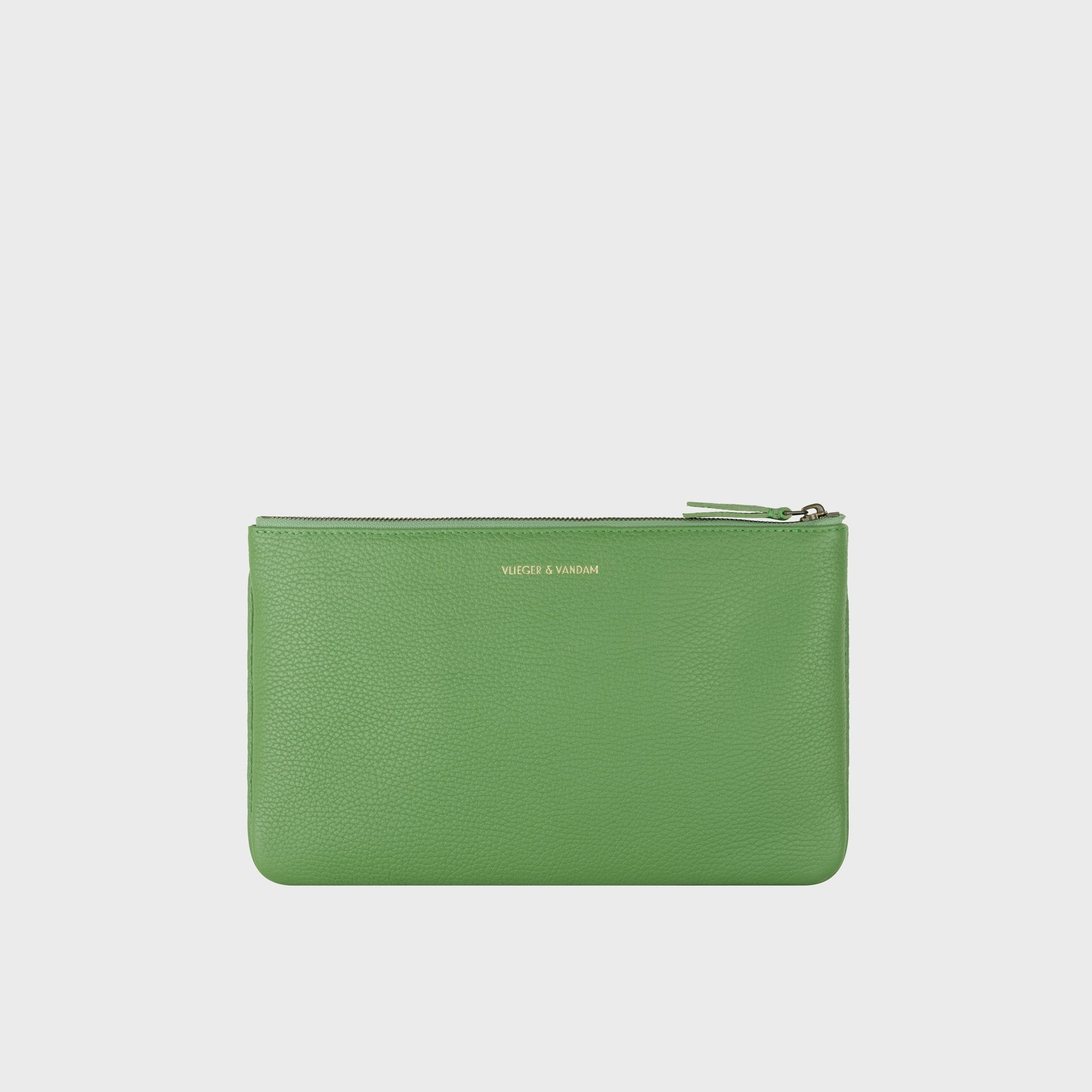 Pouch Crucifix in Grass Green - Vlieger & Vandam