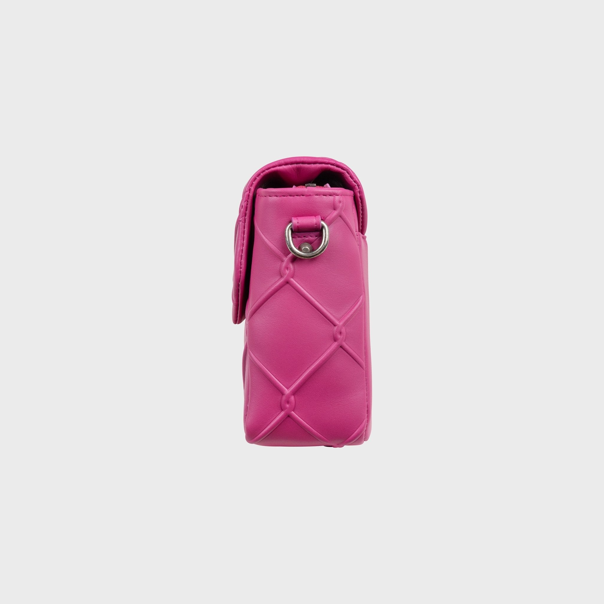 Shoulder Bag Fence in Pink - Vlieger & Vandam