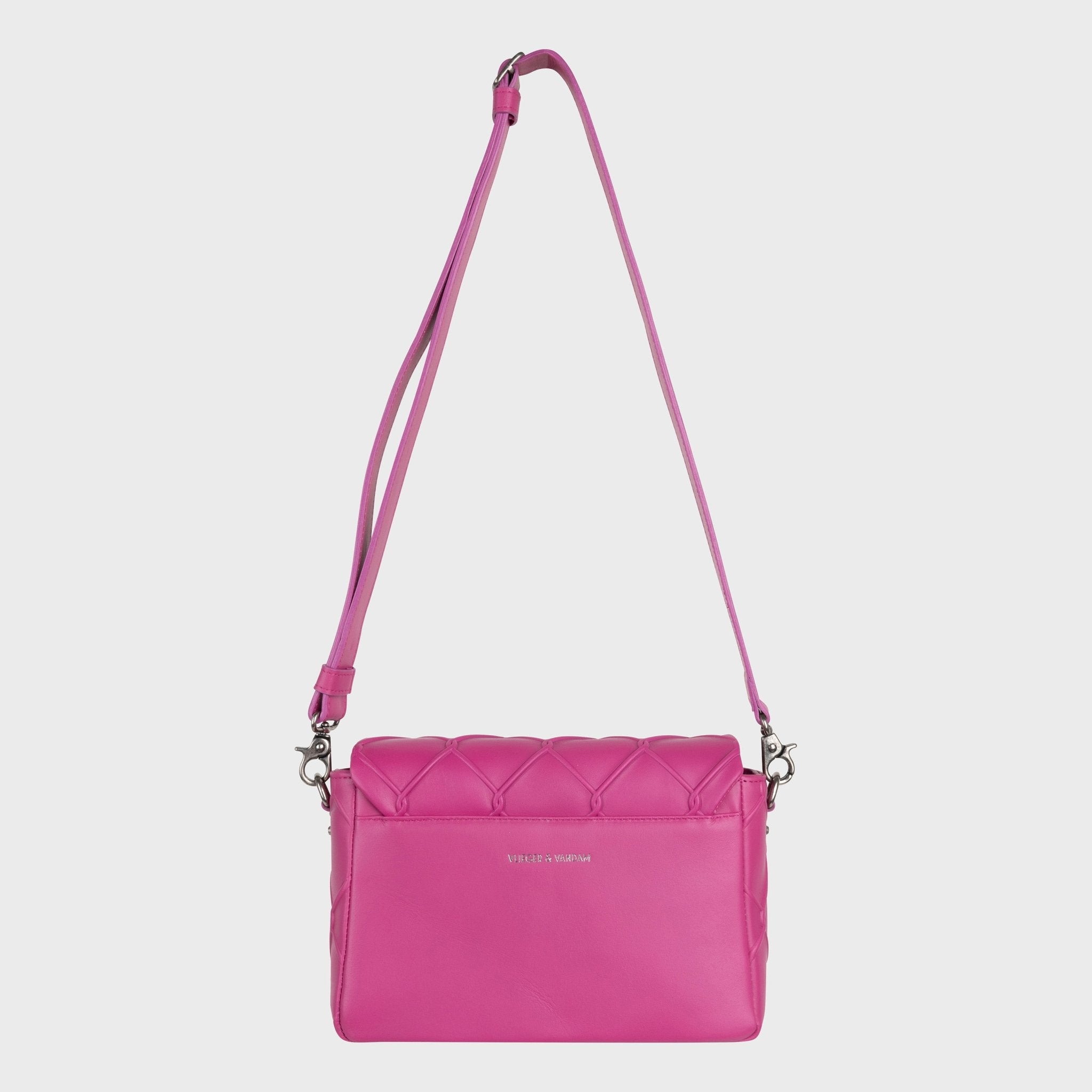 Shoulder Bag Fence in Pink - Vlieger & Vandam