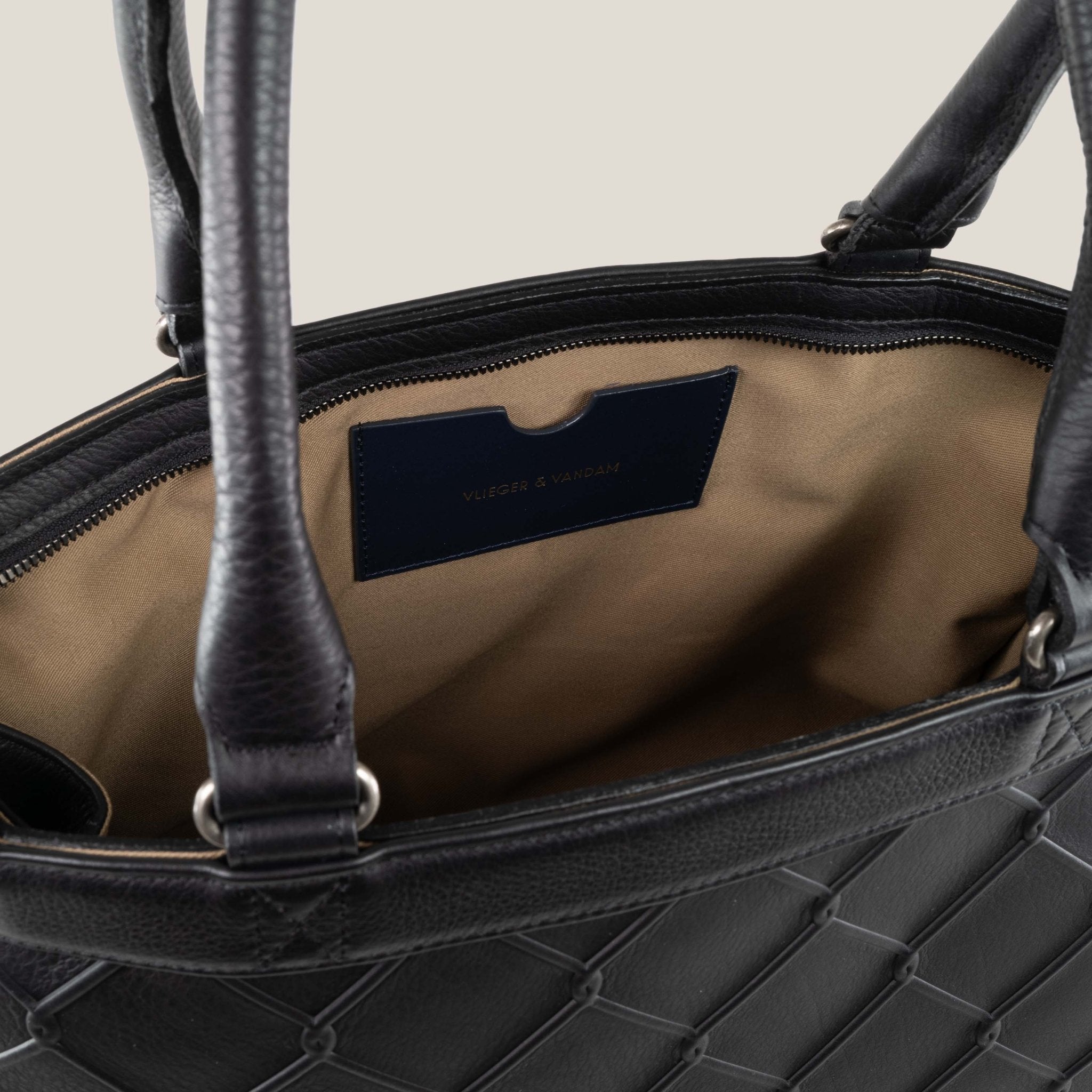 Small Tote Fence in Black - Vlieger & Vandam