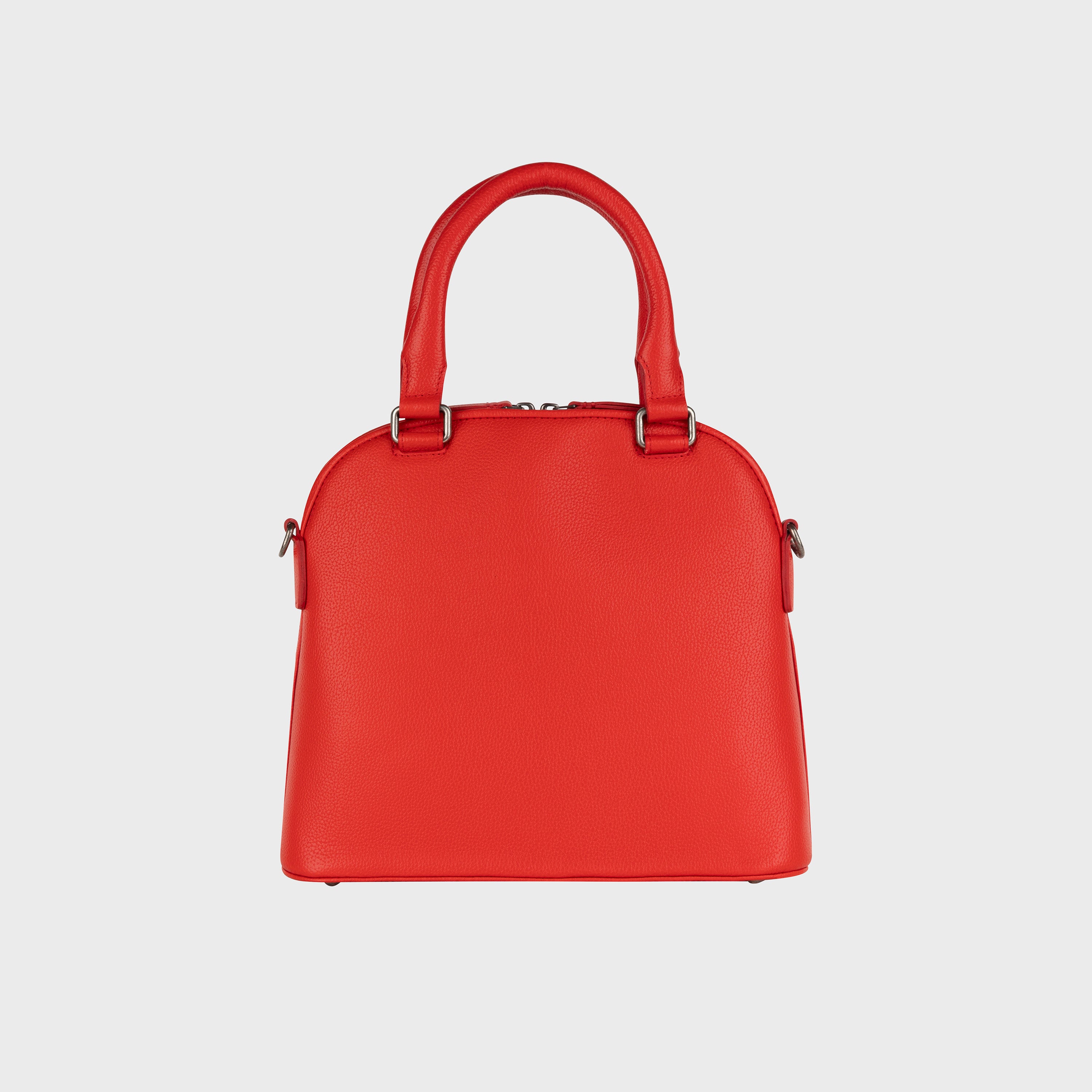 Small red leather online bag