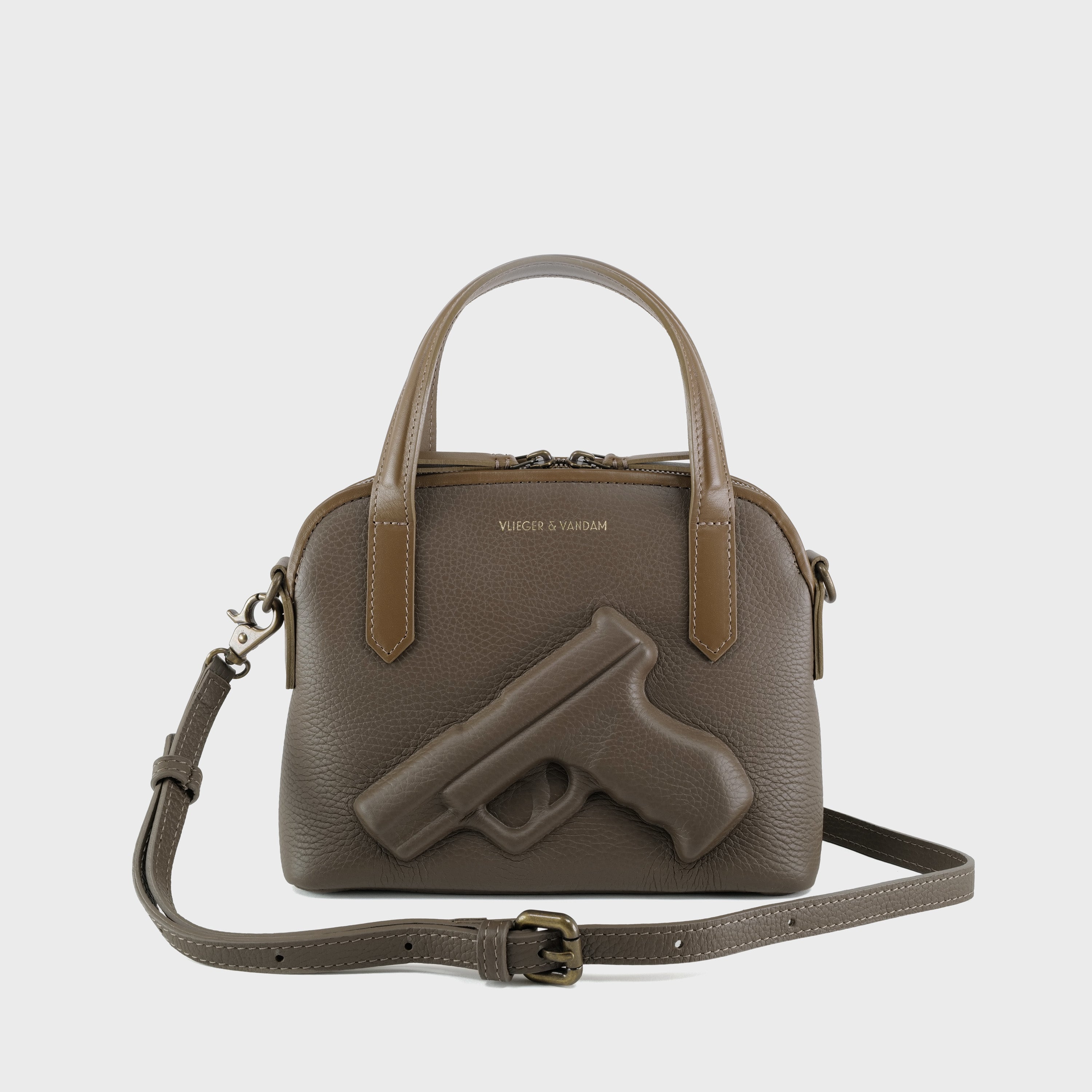 Soft Mini Gun in Deep Taupe