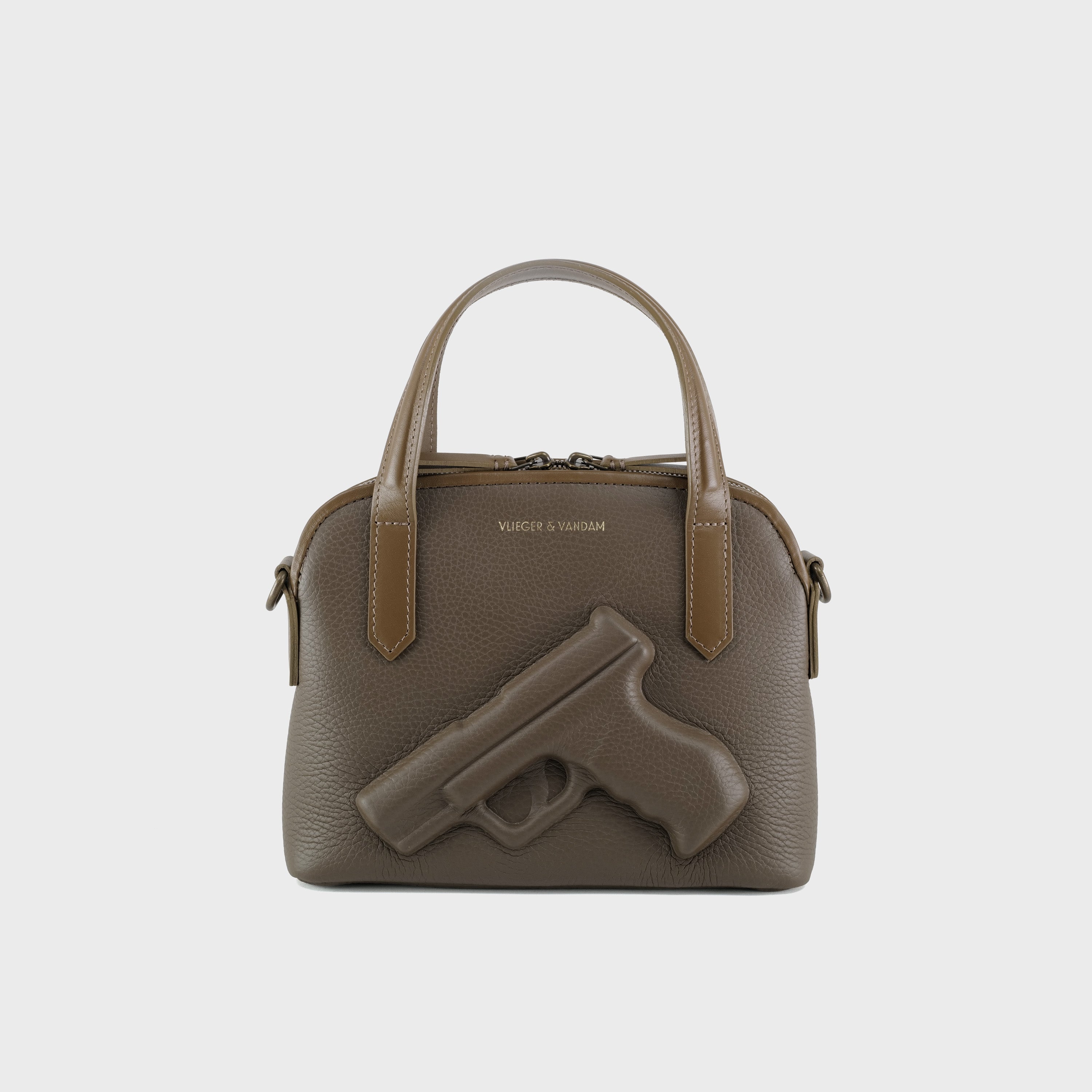 Soft Mini Gun in Deep Taupe