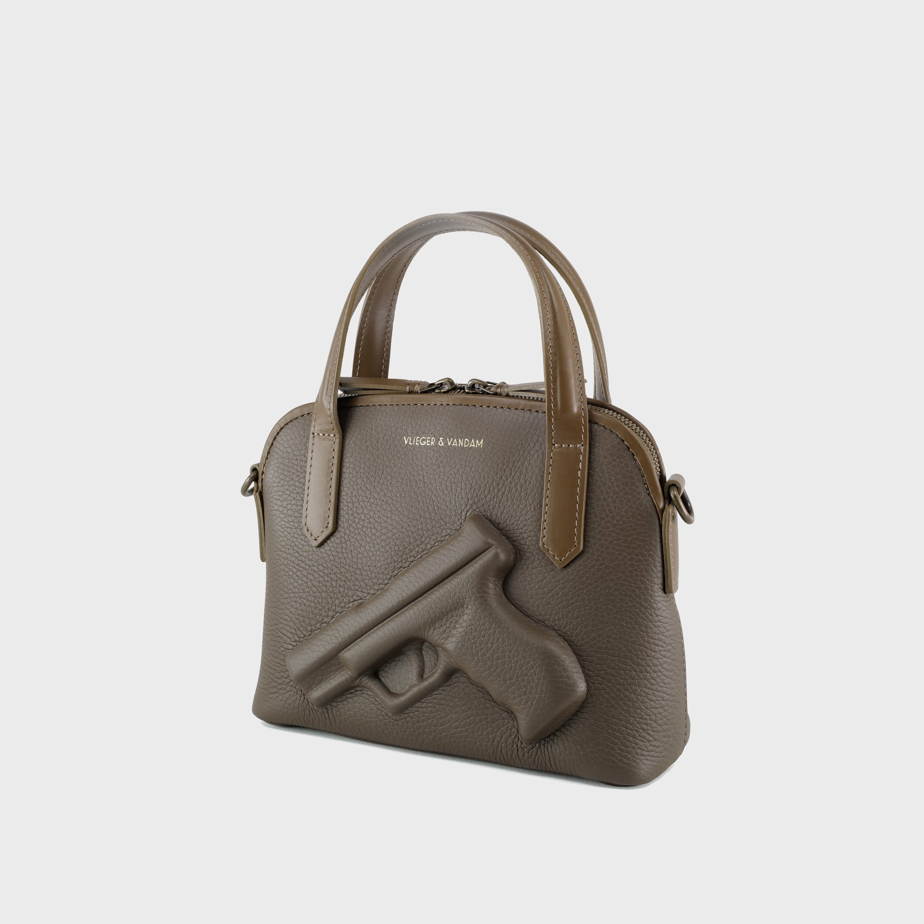 Soft Mini Gun in Deep Taupe