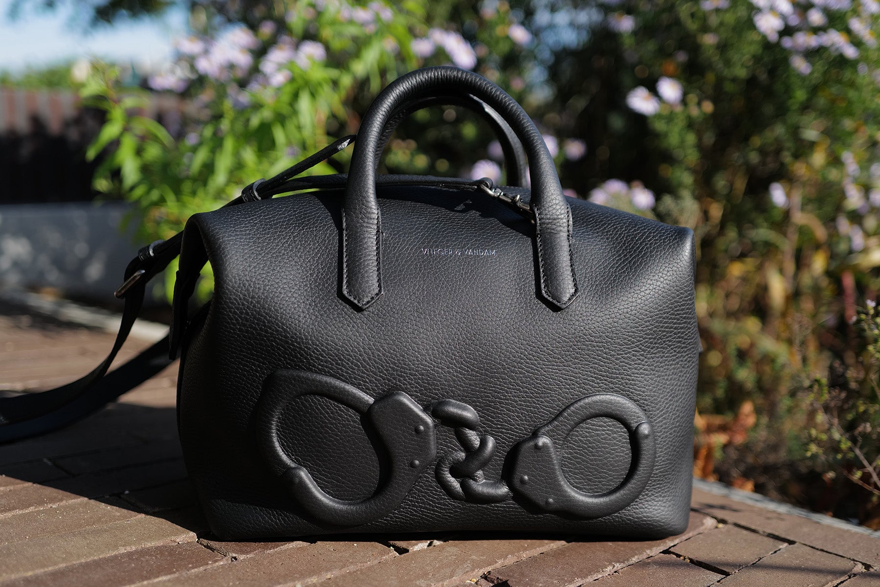 Vlieger & Vandam グレー クラッチバッグ Crucifix Clutch | Vlieger & Vandam