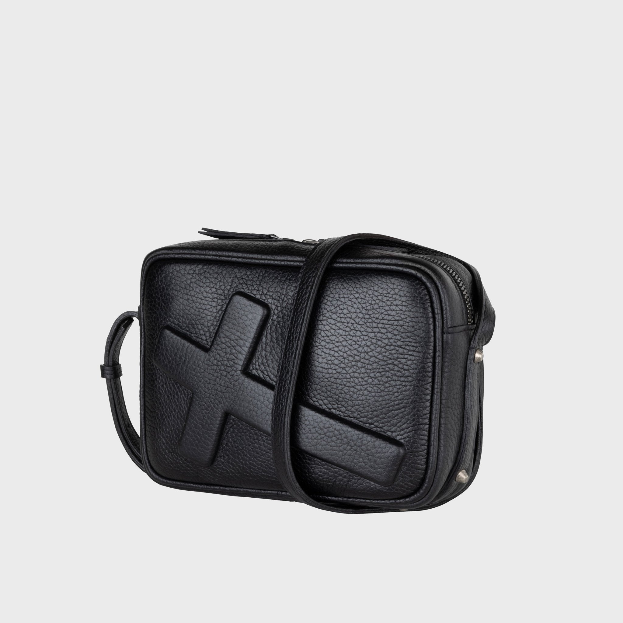 Camera Bag Crucifix in Black | Vlieger & Vandam