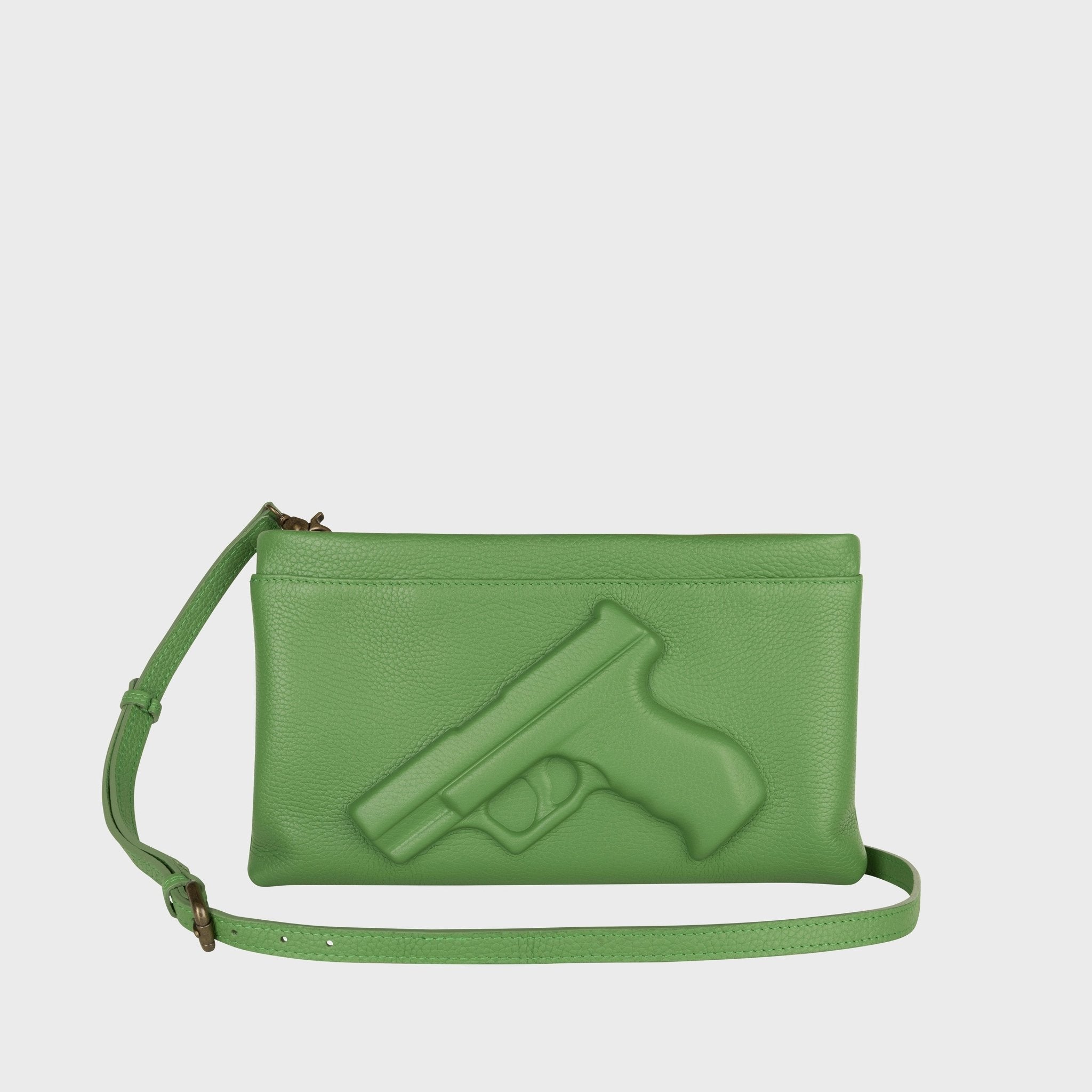 Clutch Gun in Dark Chocolate | Vlieger & Vandam