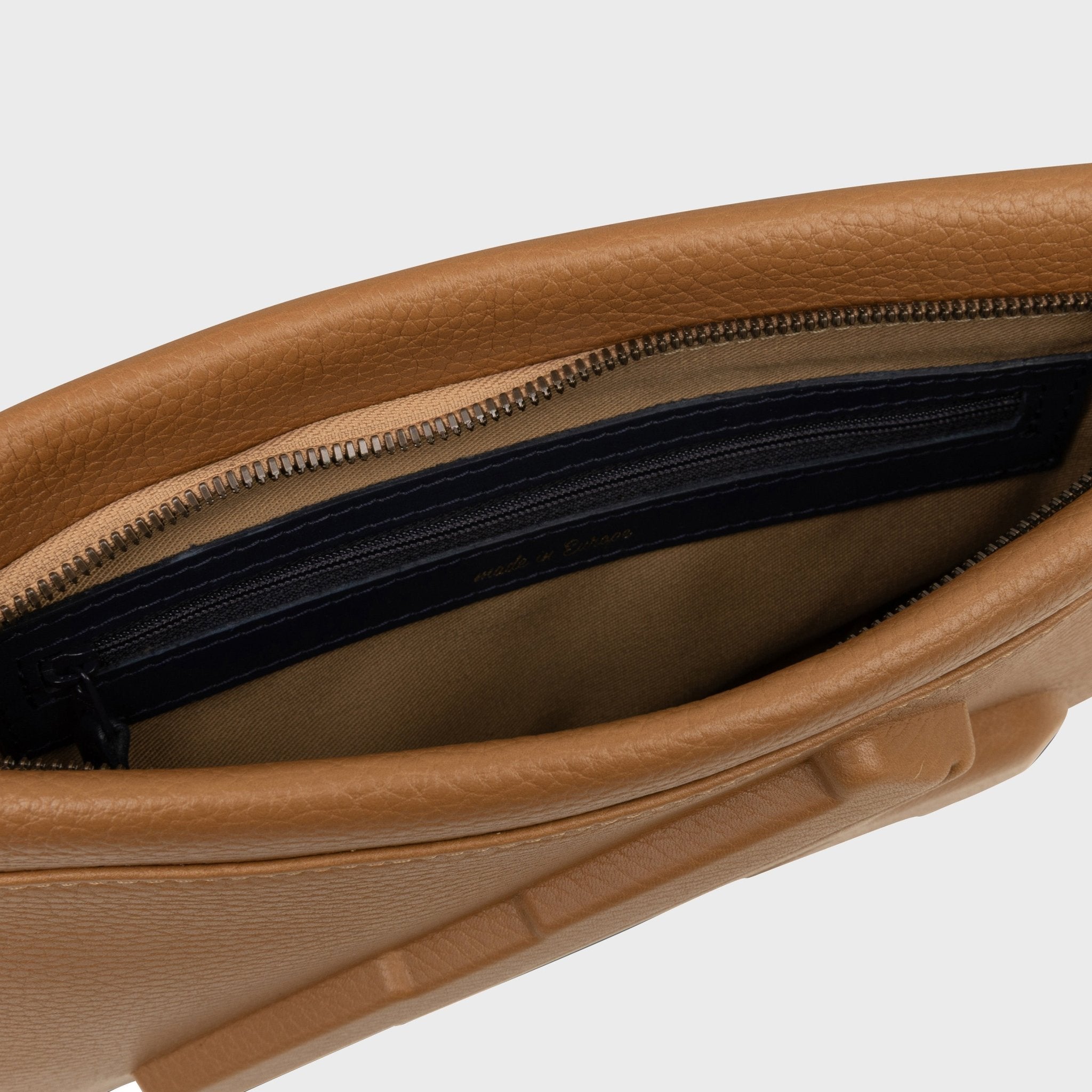 Clutch Gun in Dark Beige - Vlieger & Vandam