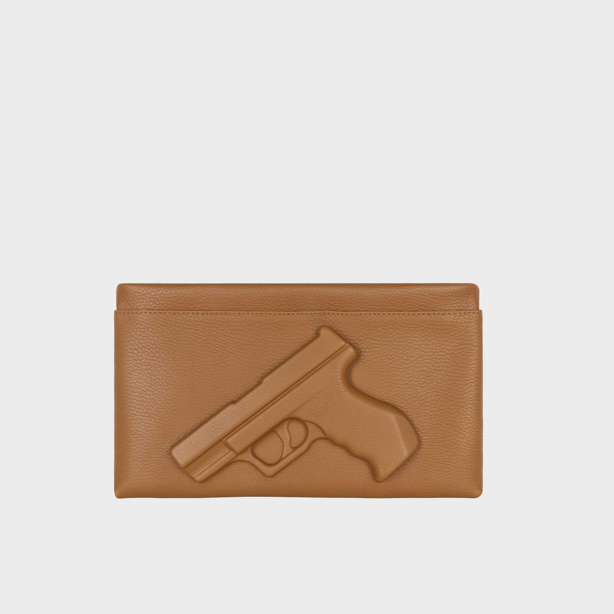 Clutch Gun in Dark Beige - Vlieger & Vandam