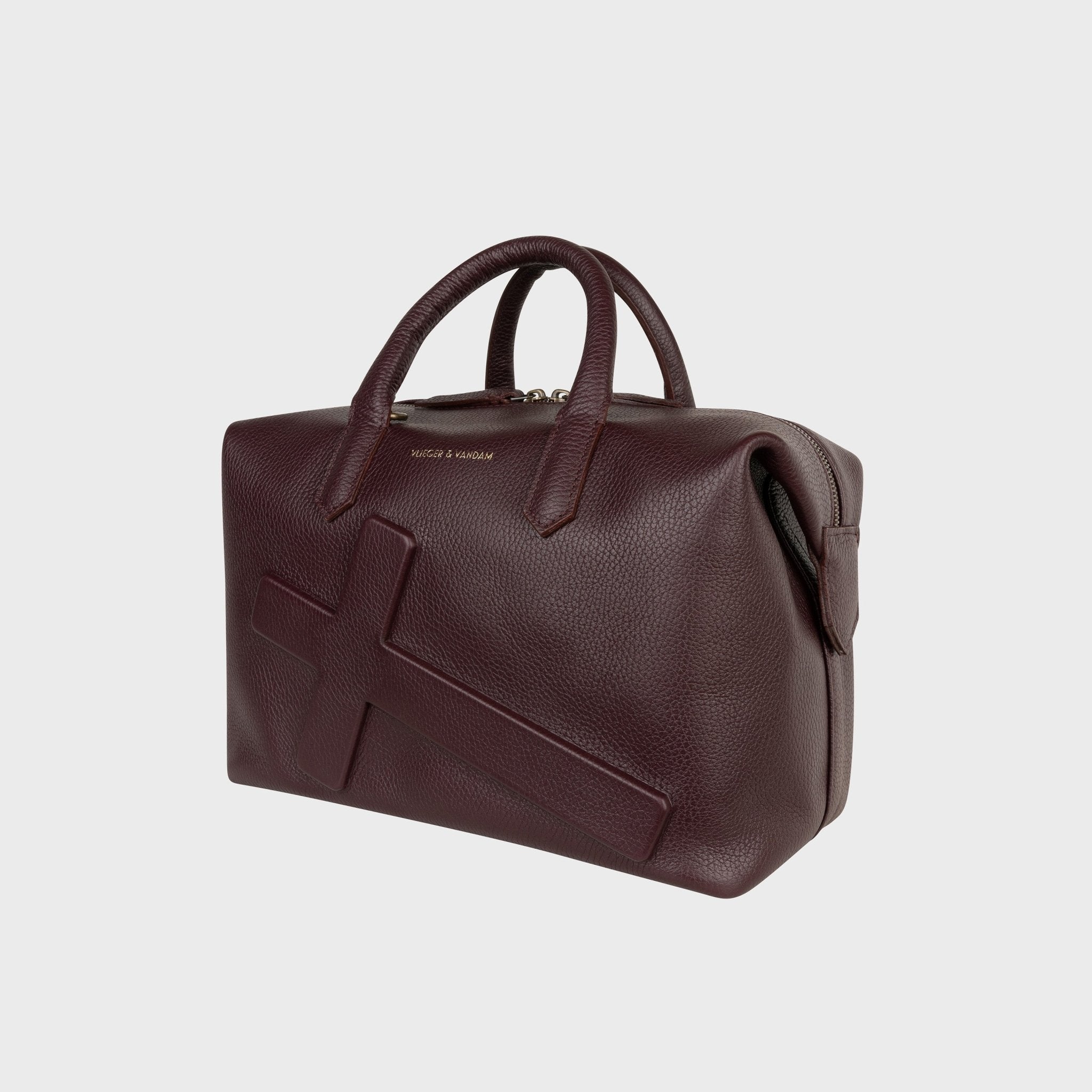 Day Tripper Crucifix in Burgundy | Vlieger & Vandam