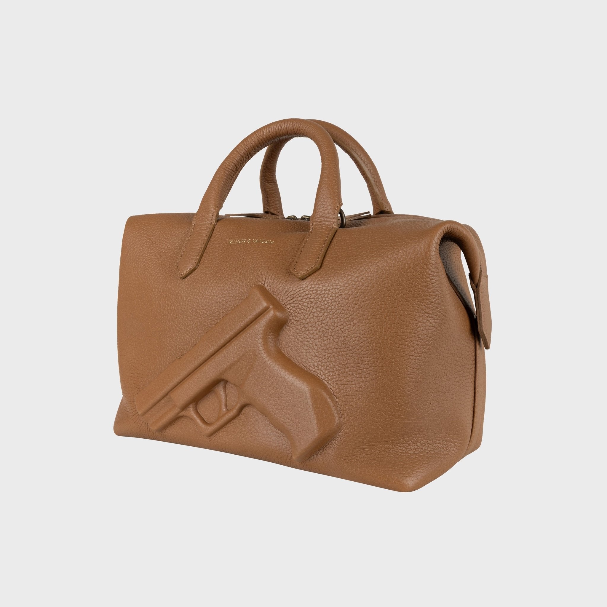 Day Tripper Gun in Dark Beige | Vlieger & Vandam