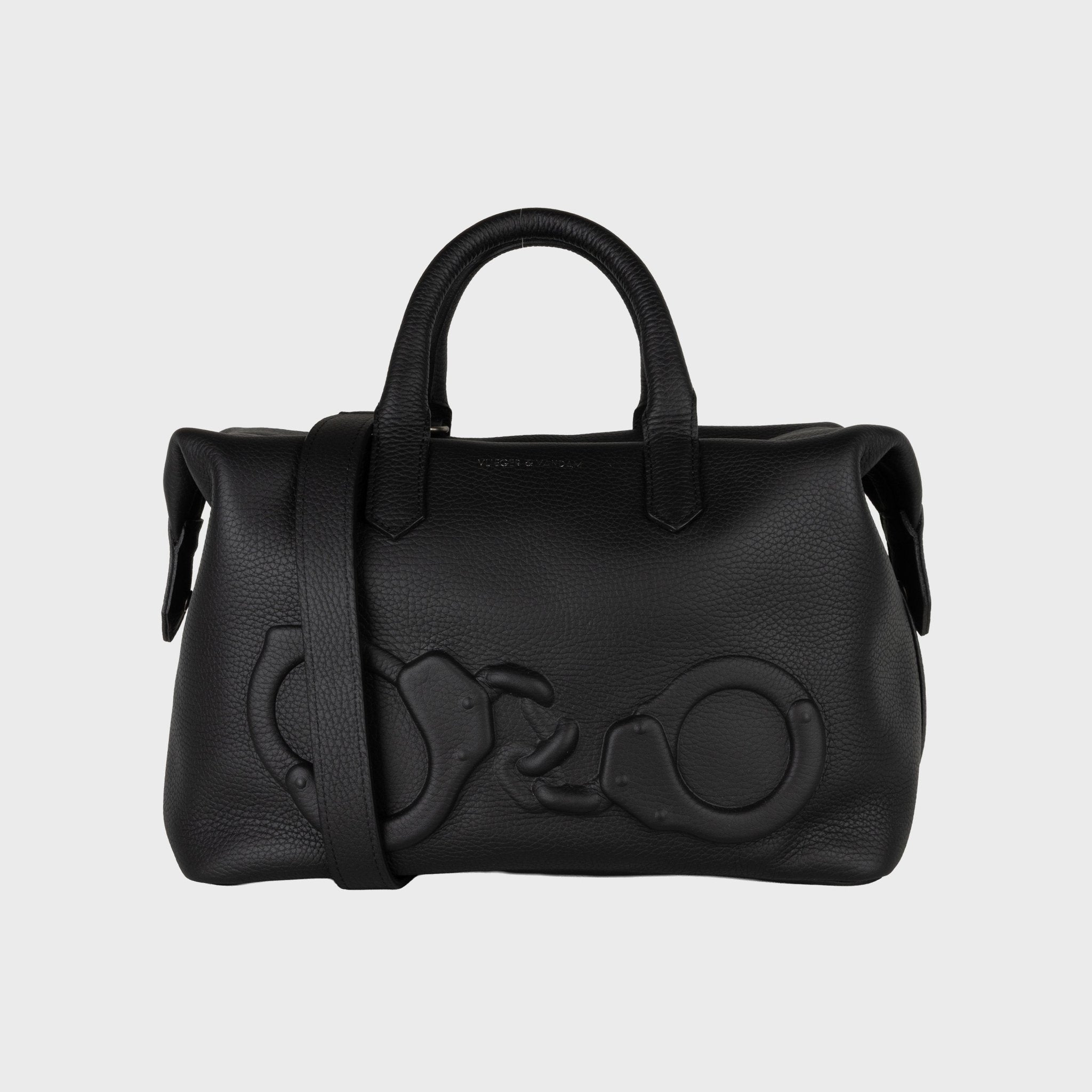Day Tripper Handcuffs in Black | Vlieger & Vandam