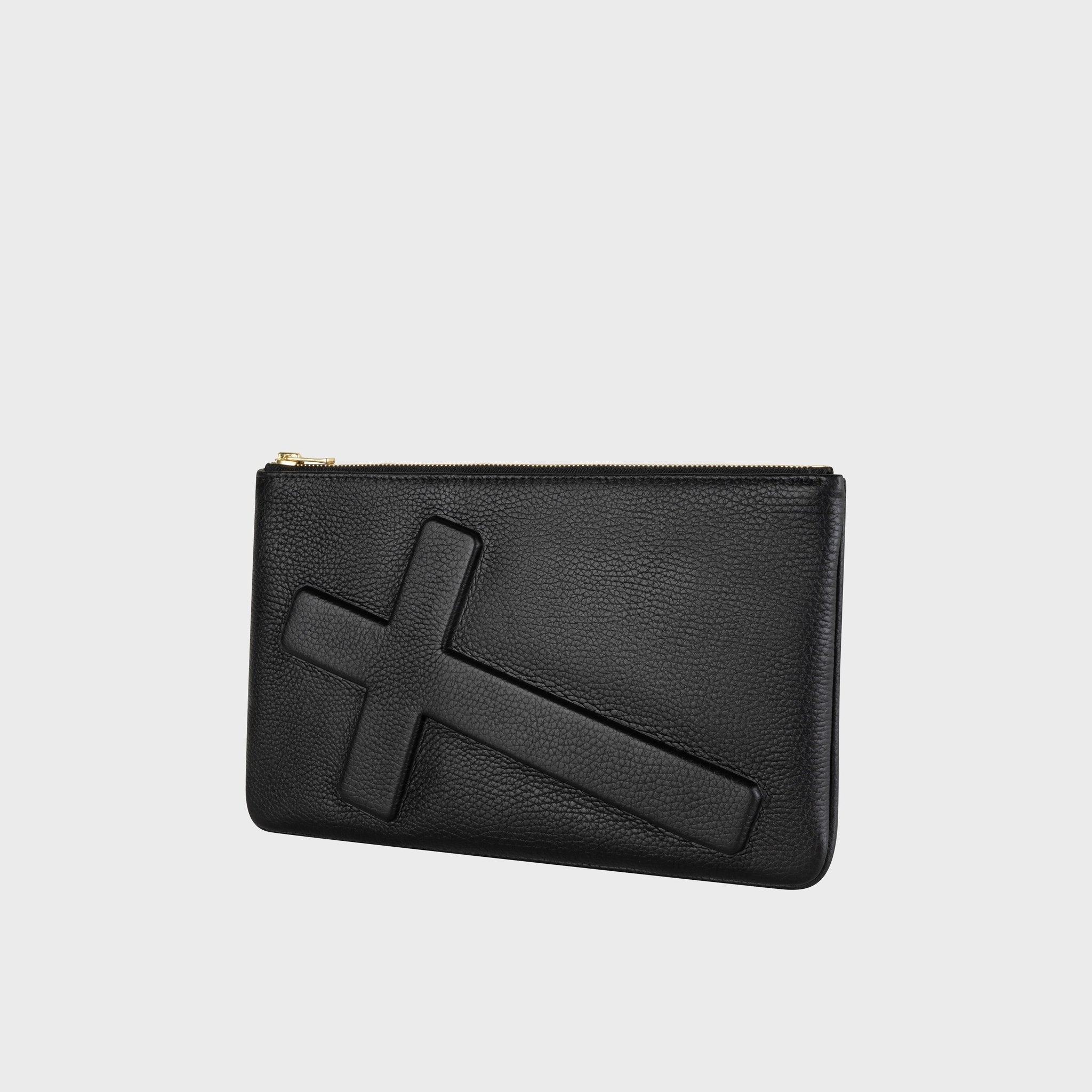 Pouch Crucifix in Black | Vlieger & Vandam