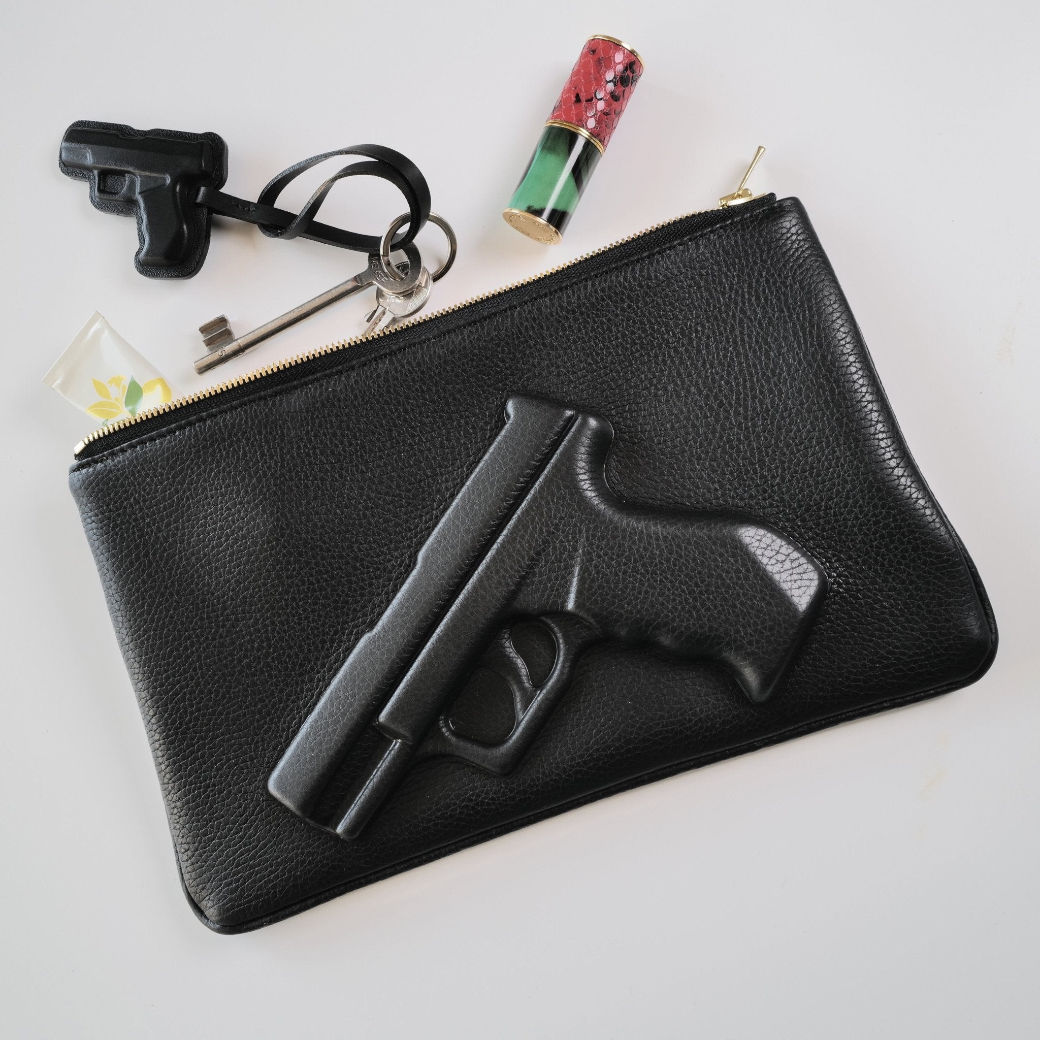 Pouch Gun in Black | Vlieger & Vandam