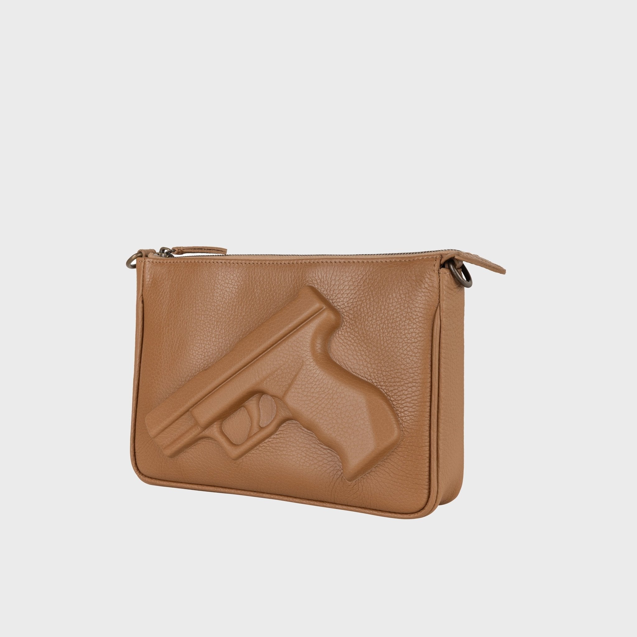 Purse Gun in Dark Beige | Vlieger & Vandam