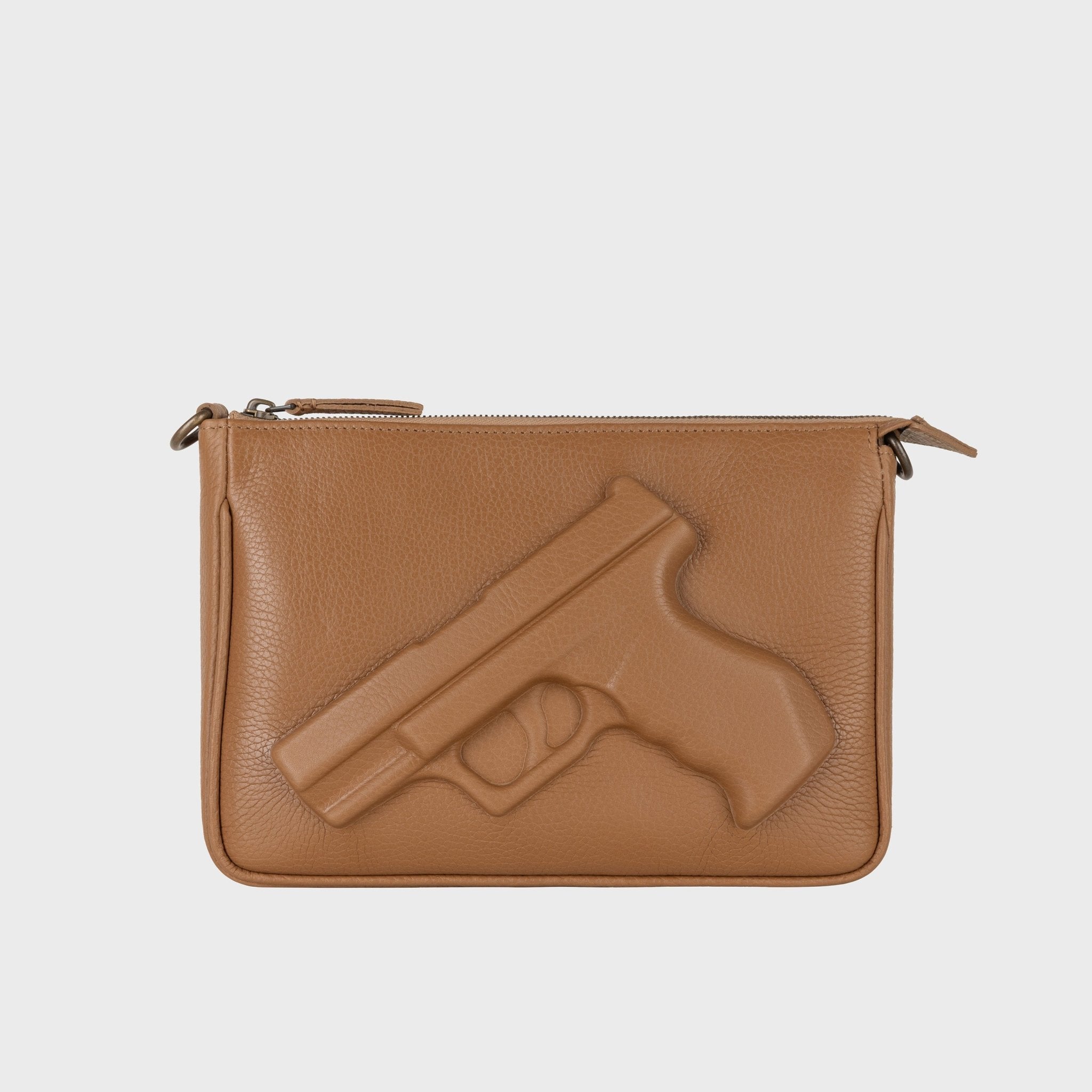 Purse Gun in Dark Beige | Vlieger & Vandam