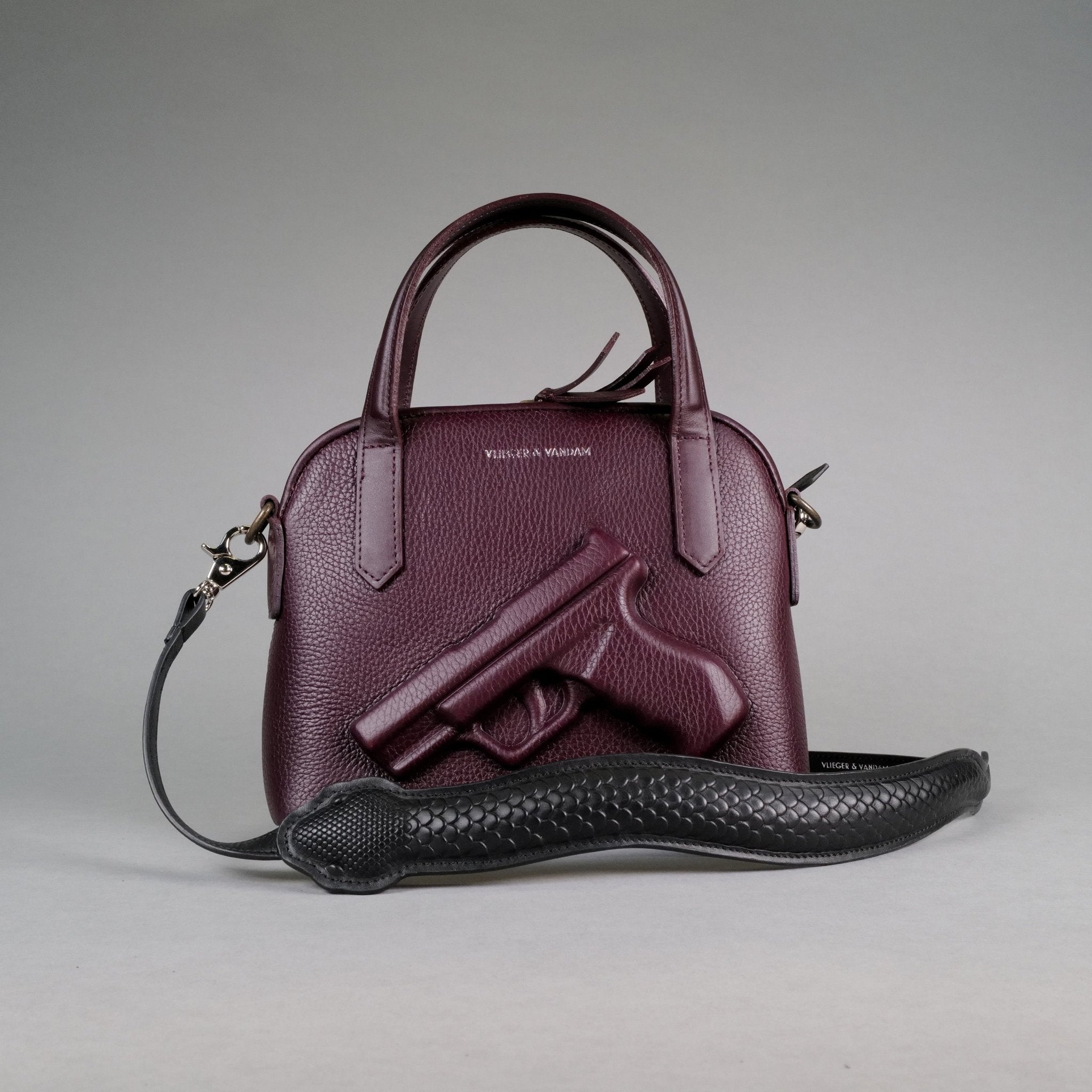 Snake Strap in Black | Vlieger & Vandam