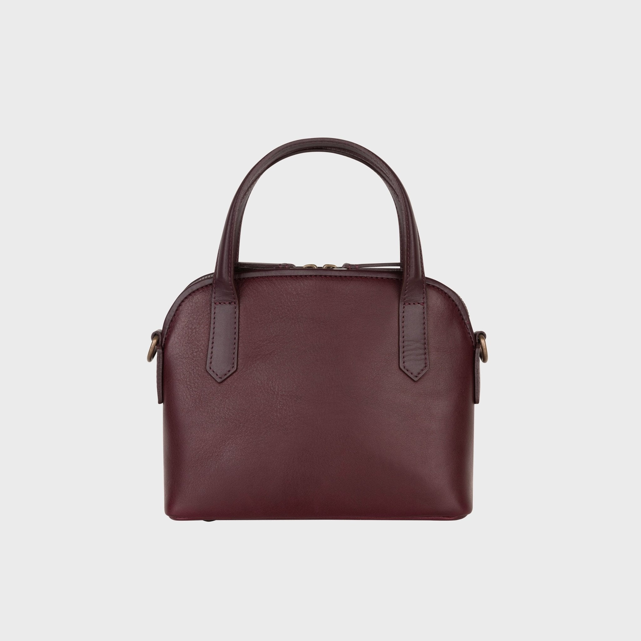 Soft Mini Crucifix in Burgundy | Vlieger & Vandam