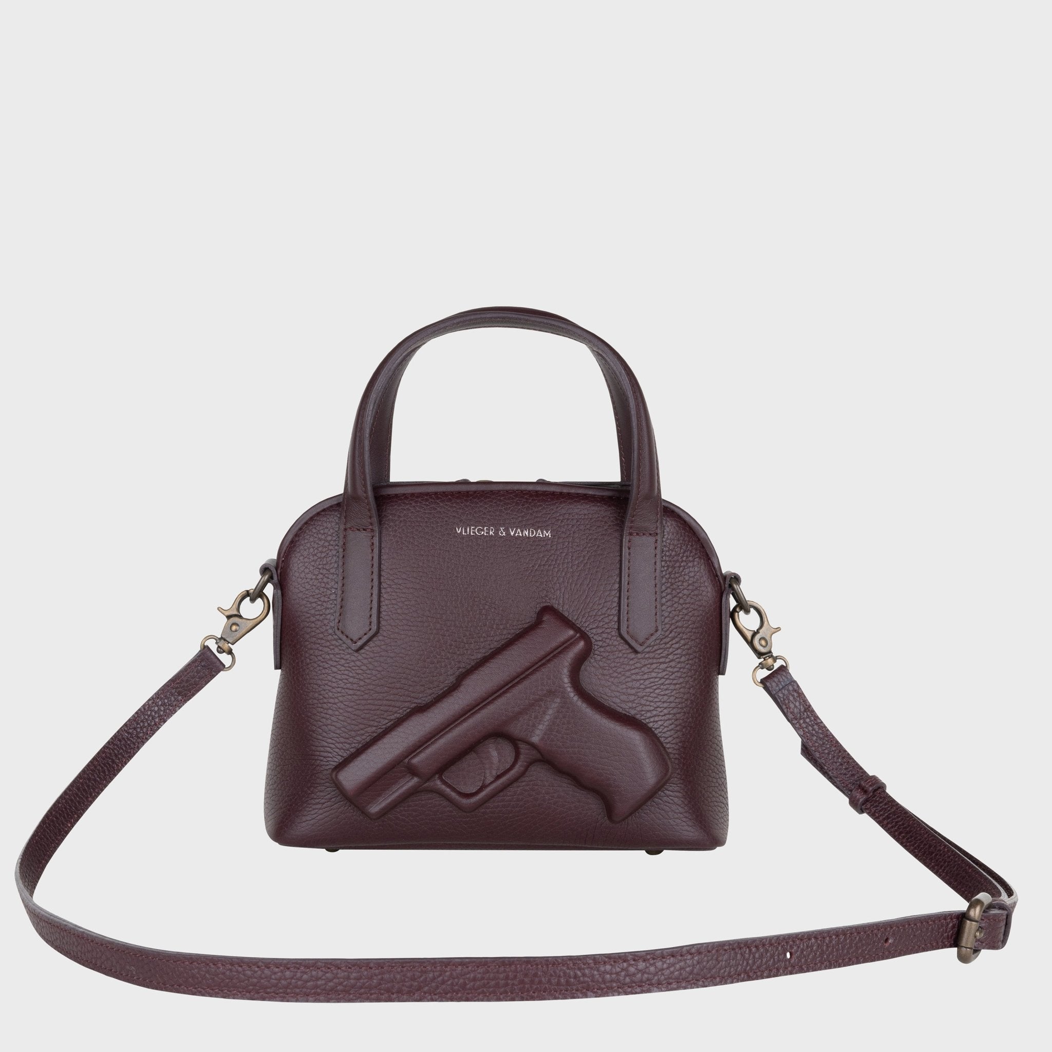 Soft Mini Gun in Burgundy | Vlieger & Vandam