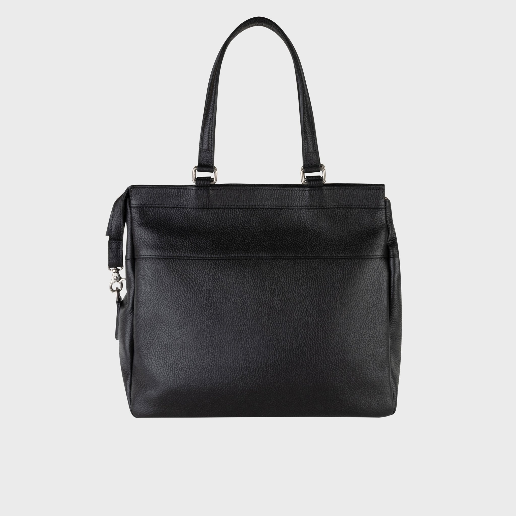 Square Tote Gun in Black | Vlieger & Vandam