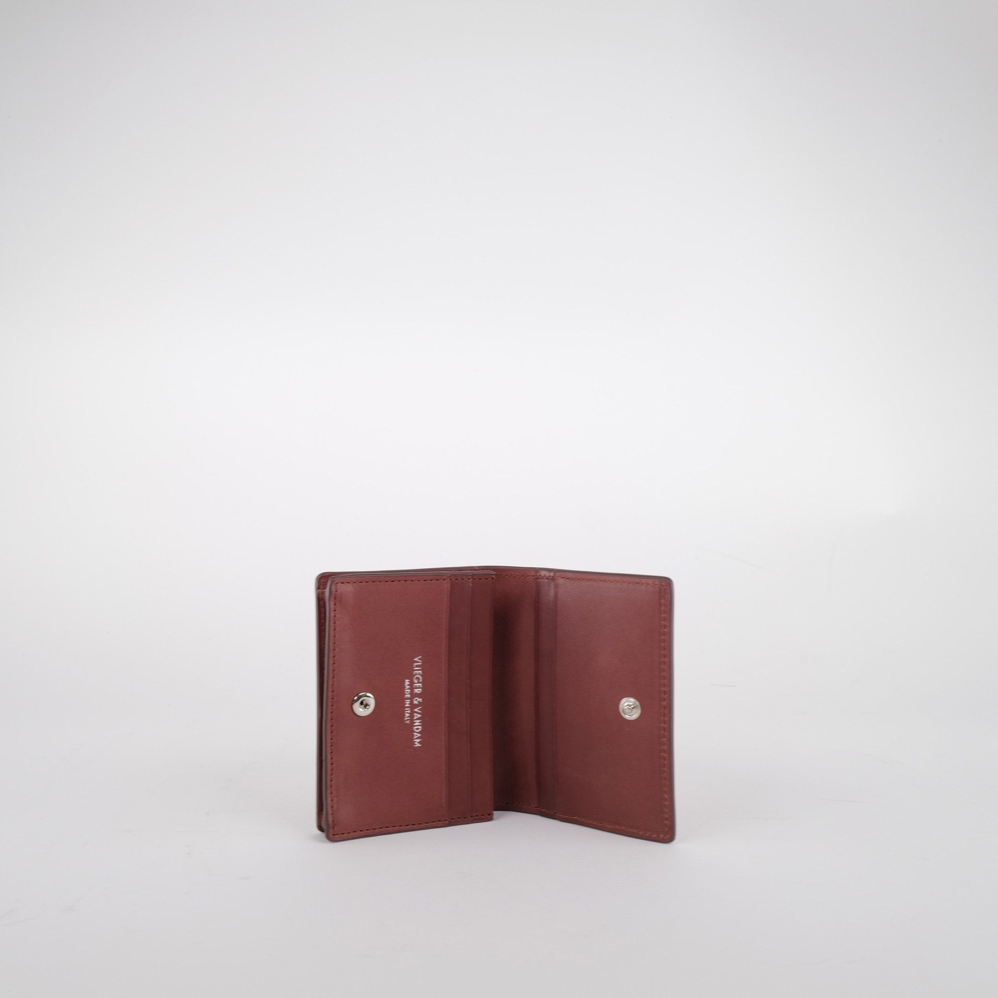 Cardholder Gun Maroon - SLIGHT SECOND - Vlieger & Vandam