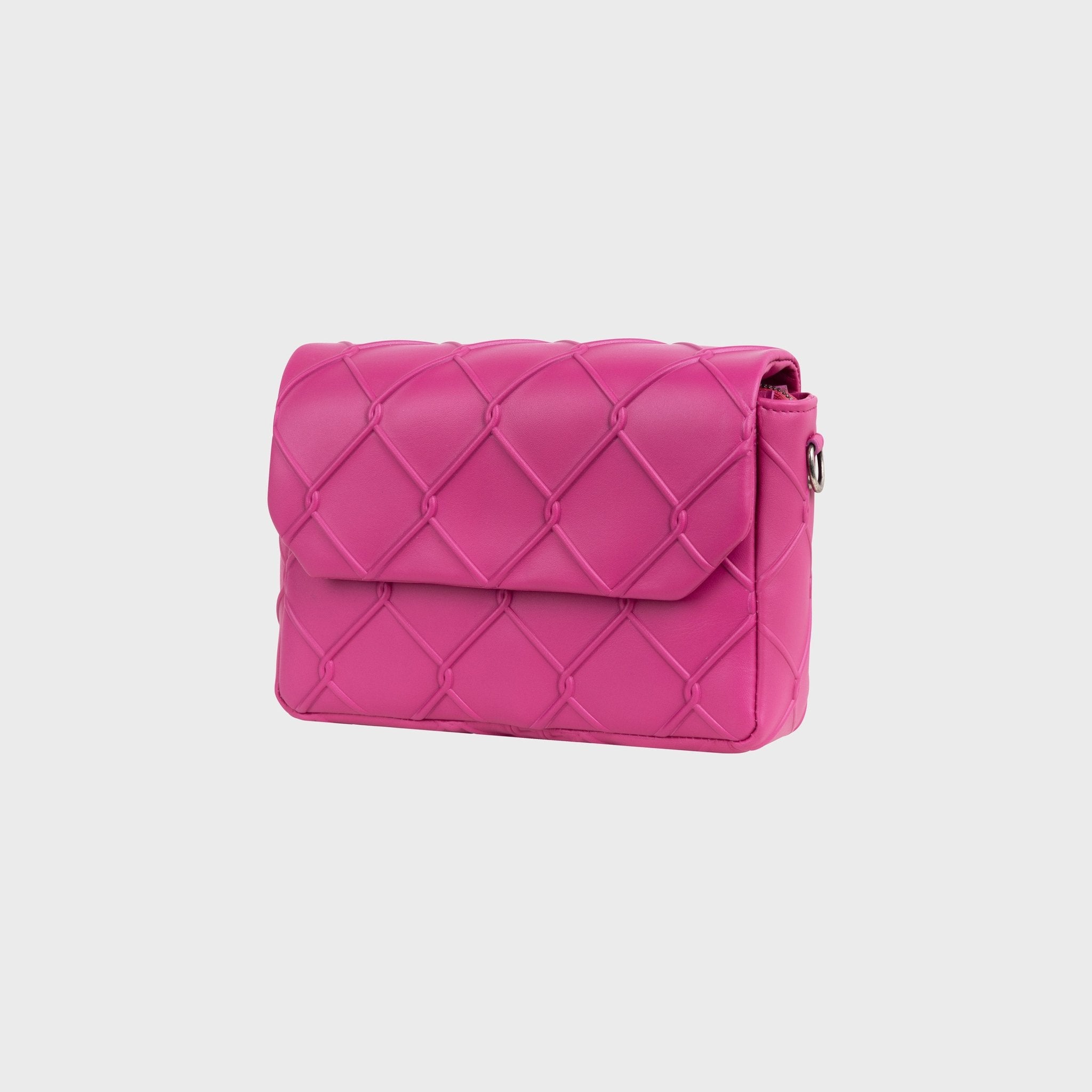Shoulder Bag Fence in Pink - Vlieger & Vandam
