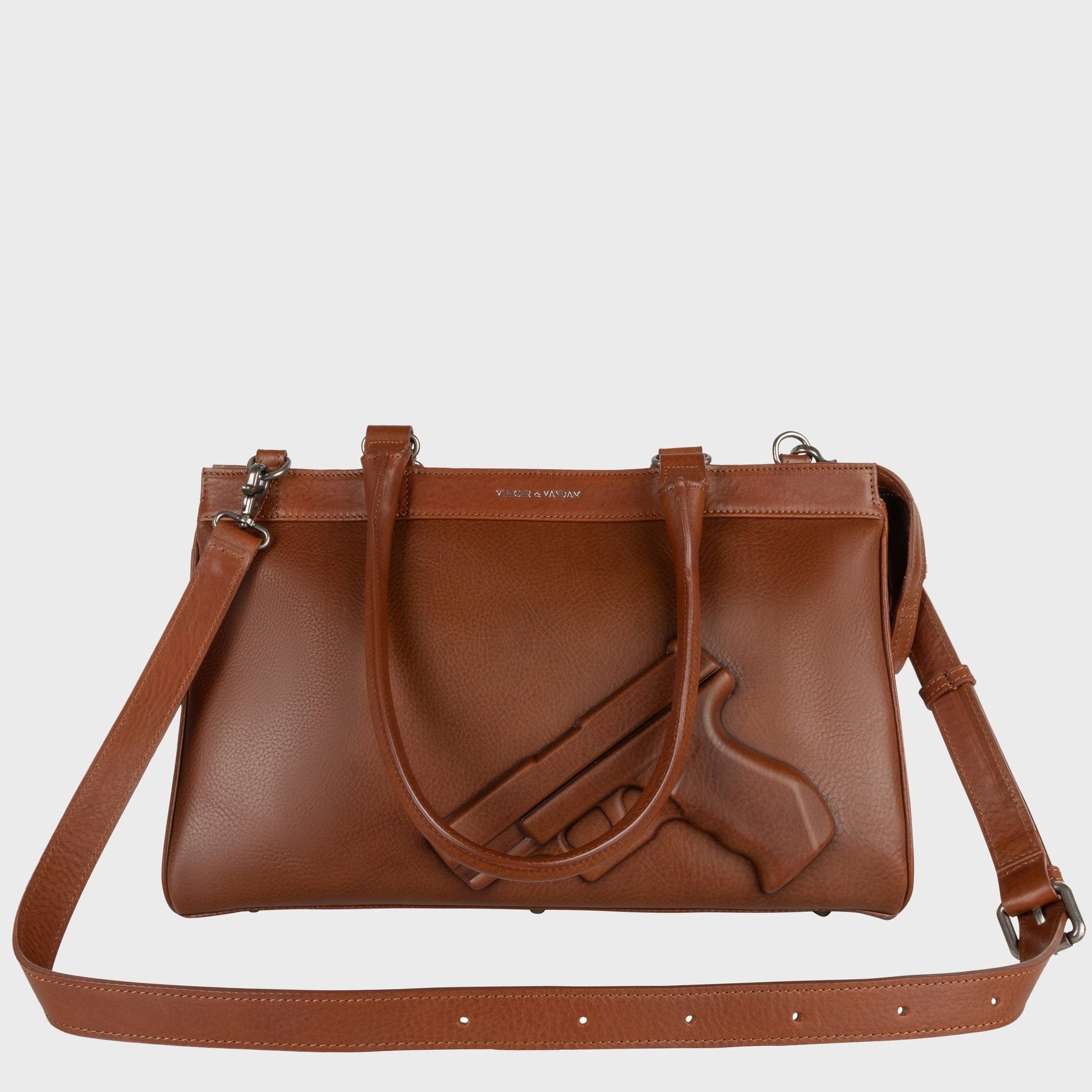 Small Tote Gun Cinnamon - Vlieger & Vandam