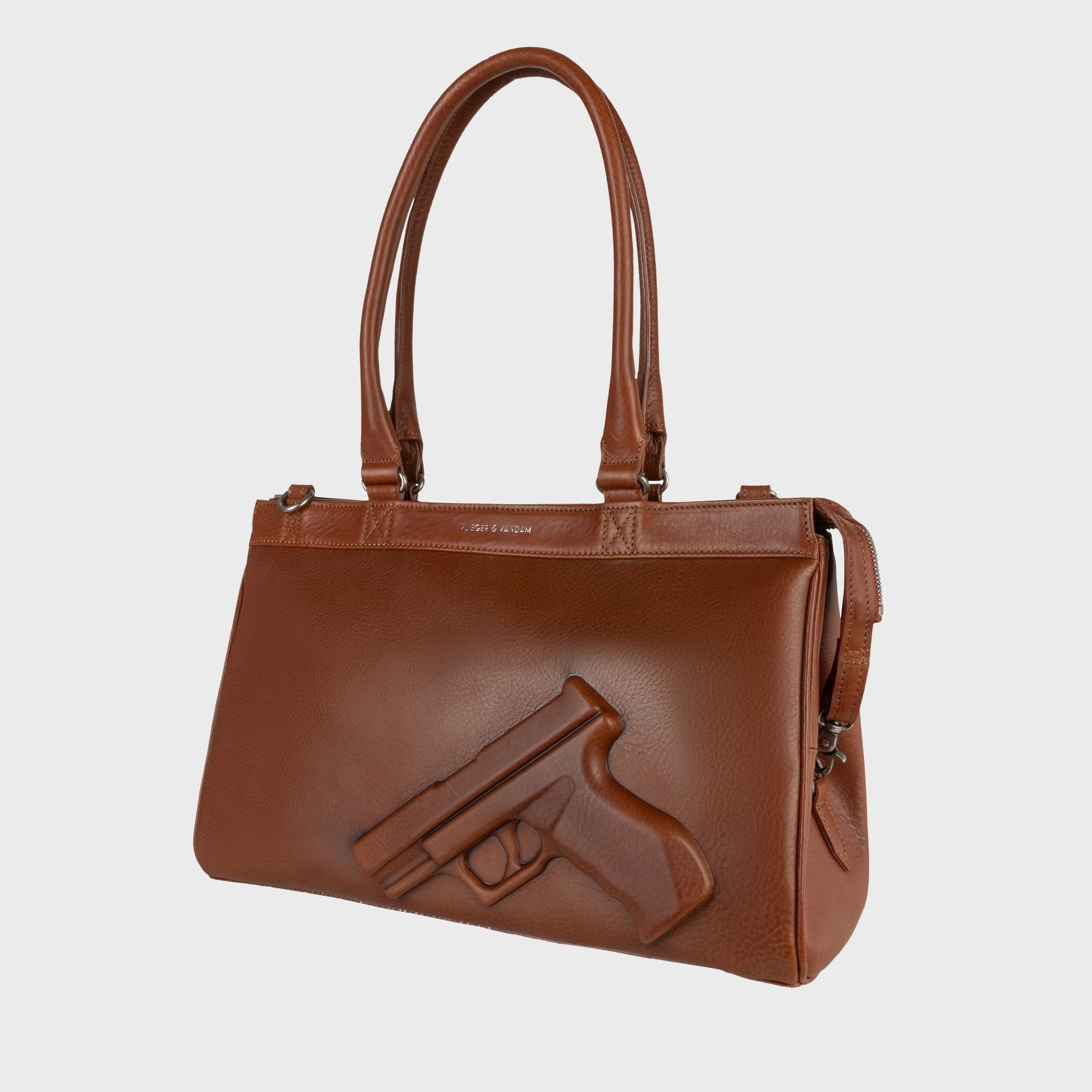 Small Tote Gun Cinnamon - Vlieger & Vandam