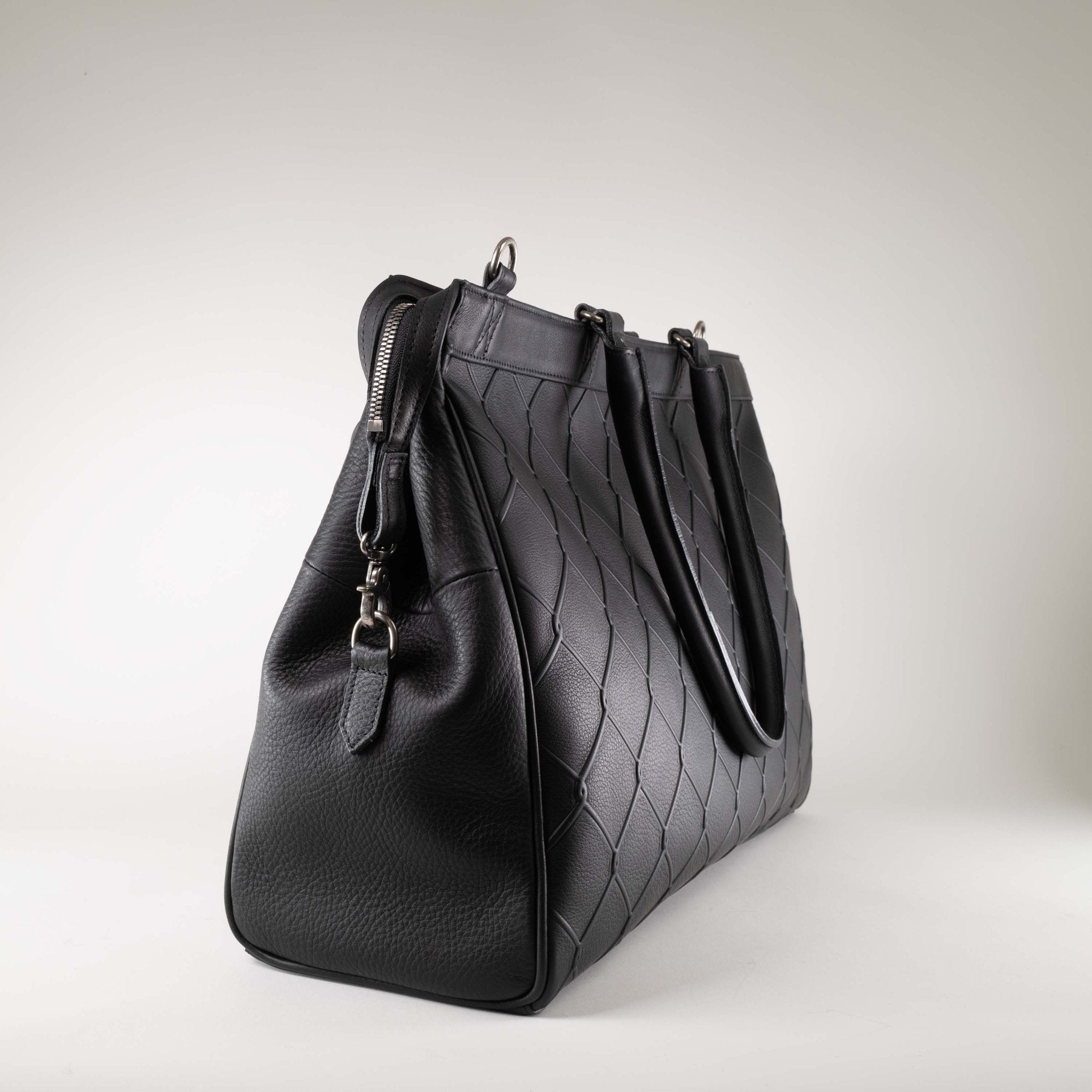 Tote XL Fence in Black - Vlieger & Vandam