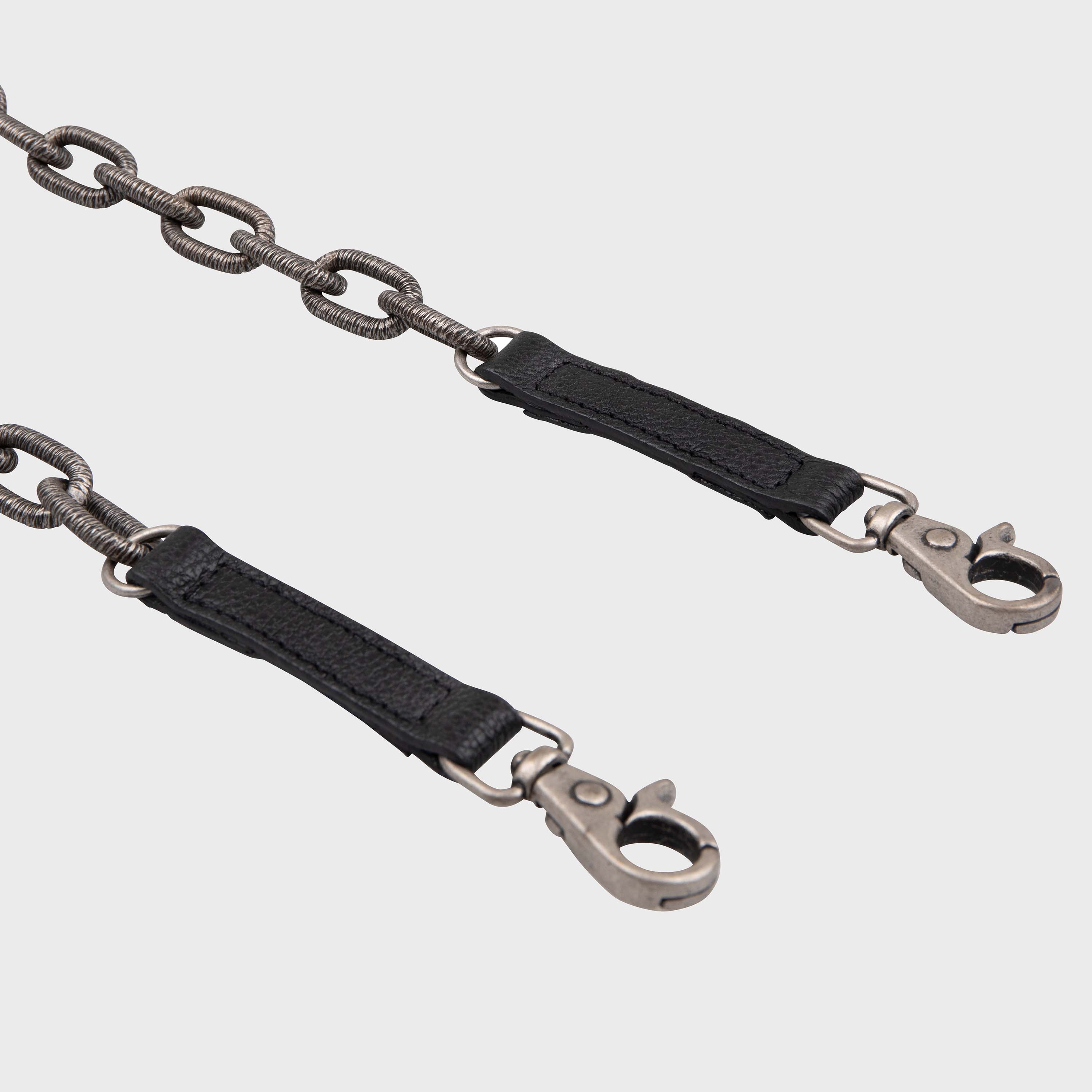 Chain and Leather Strap